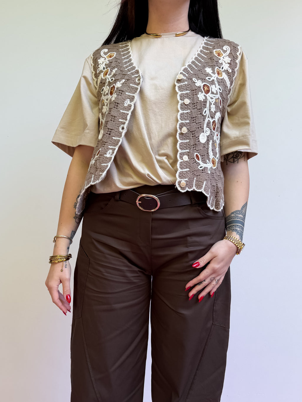 Gilet crochet