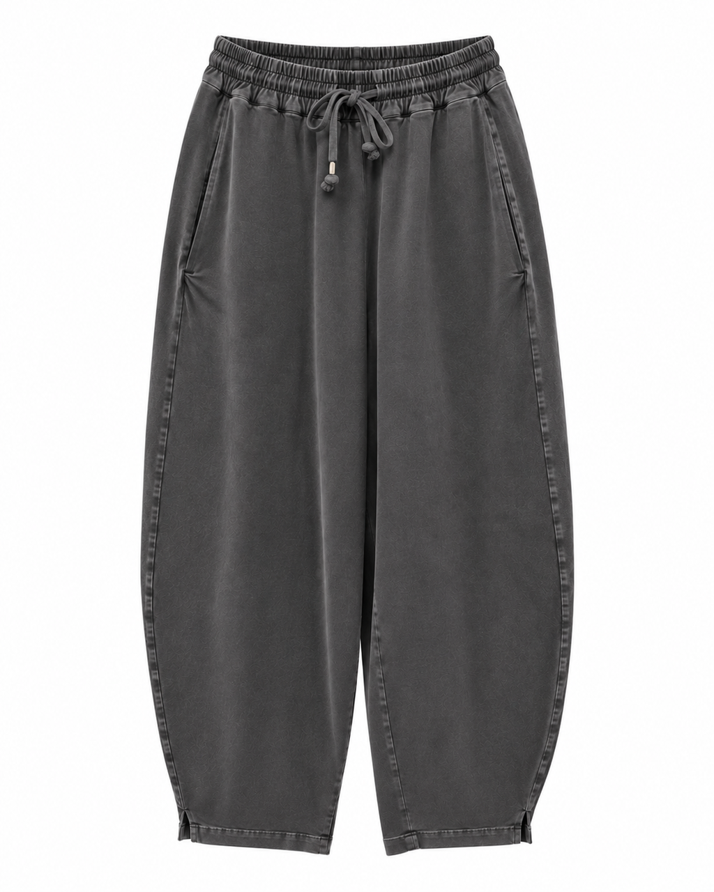 Pantalone baggy effetto stone washed