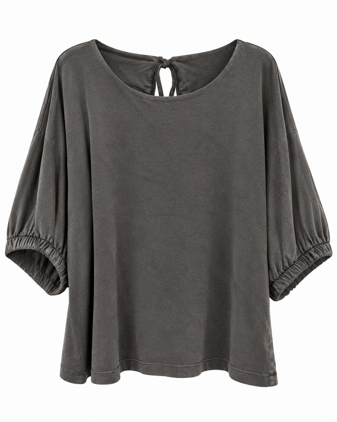 Felpa oversize effetto stone washed