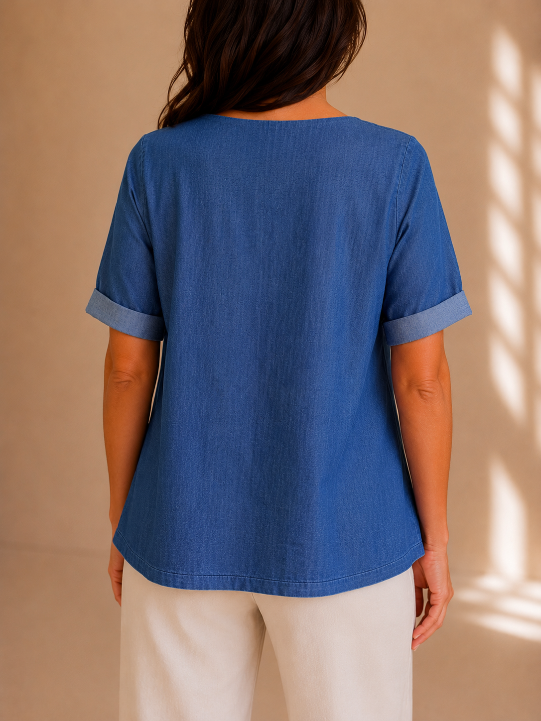 Blusa simil jeans