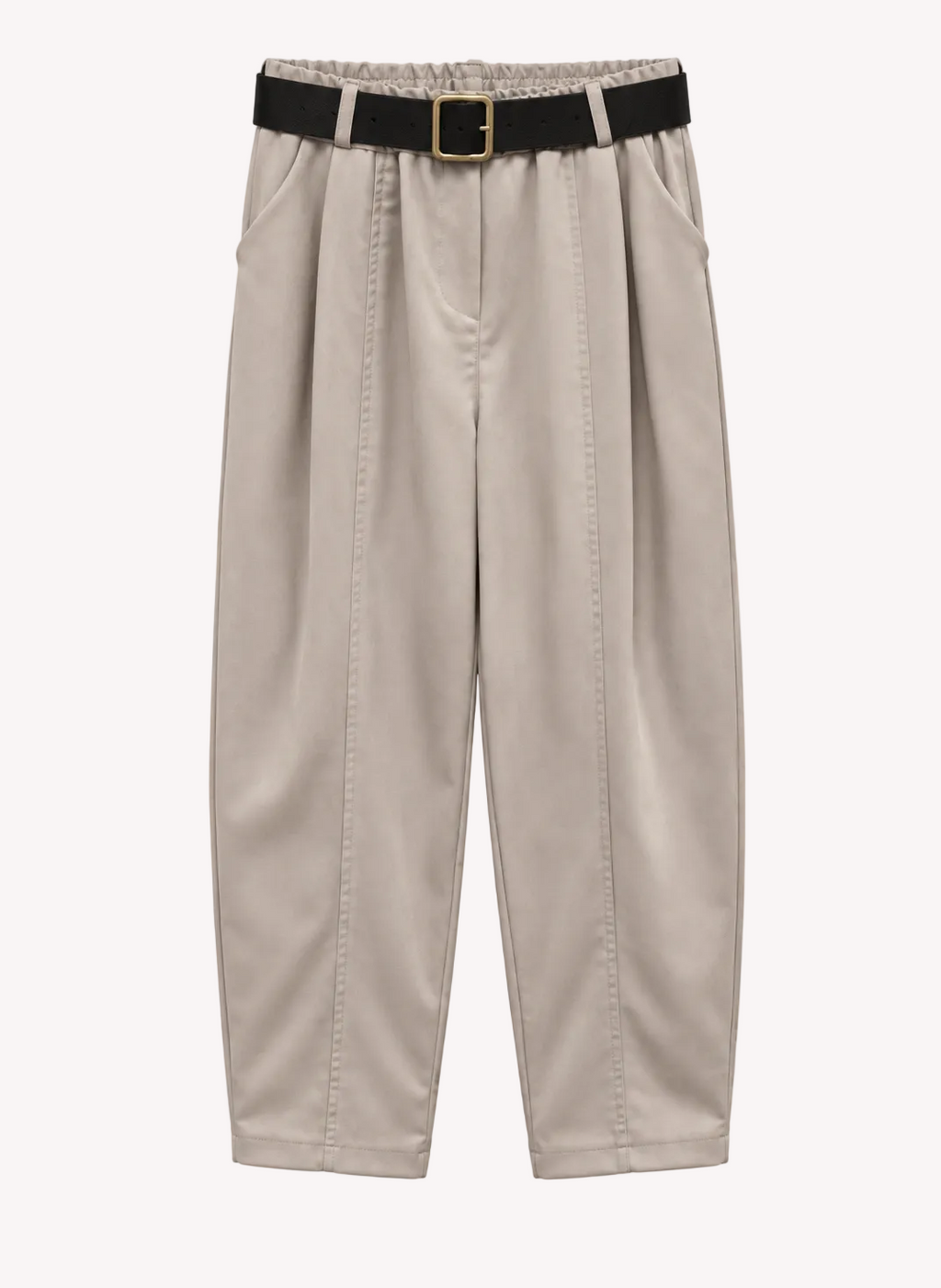 Pantalone Banana-fit in Simil Panno
