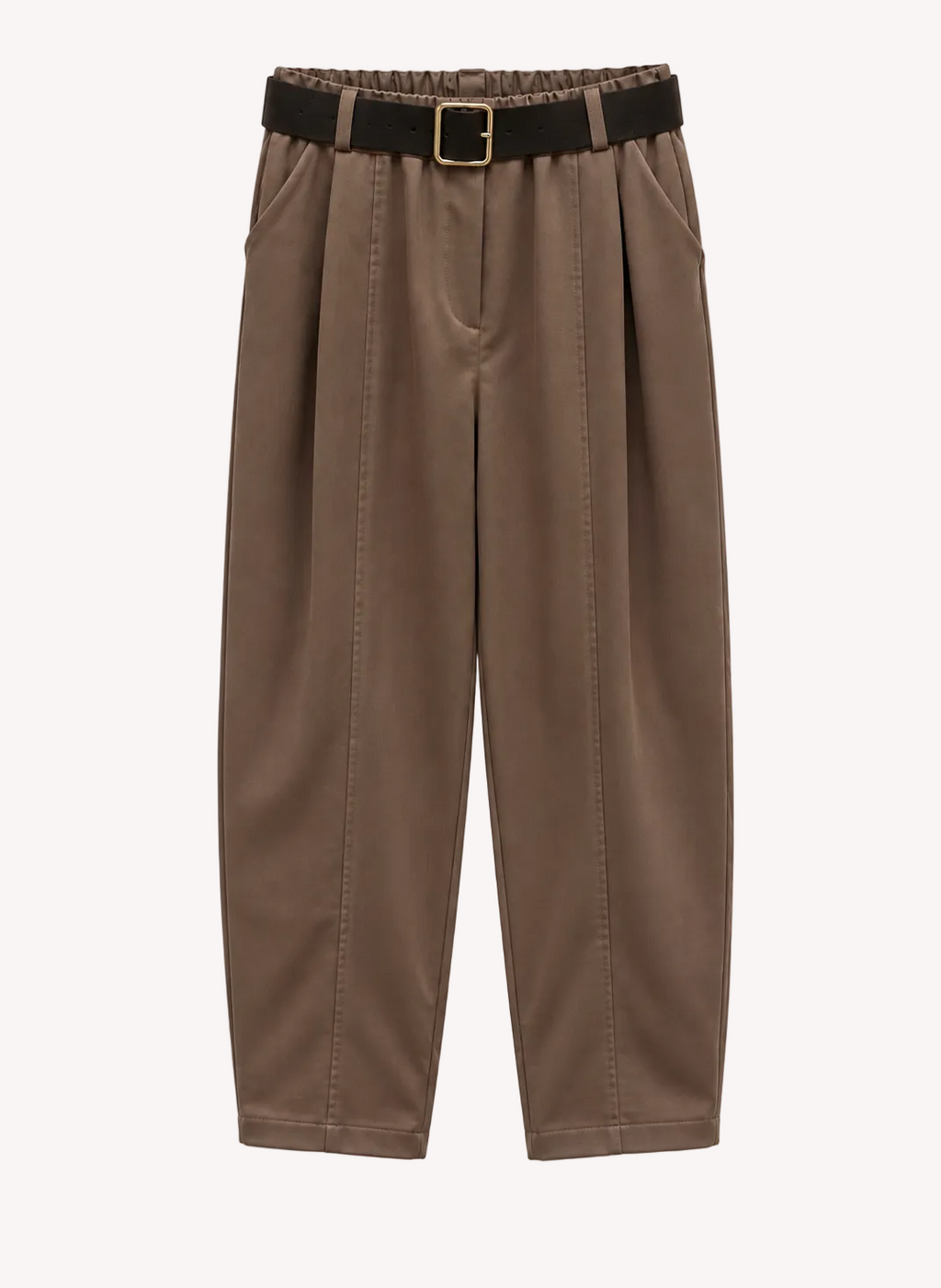 Pantalone Banana-fit in Simil Panno