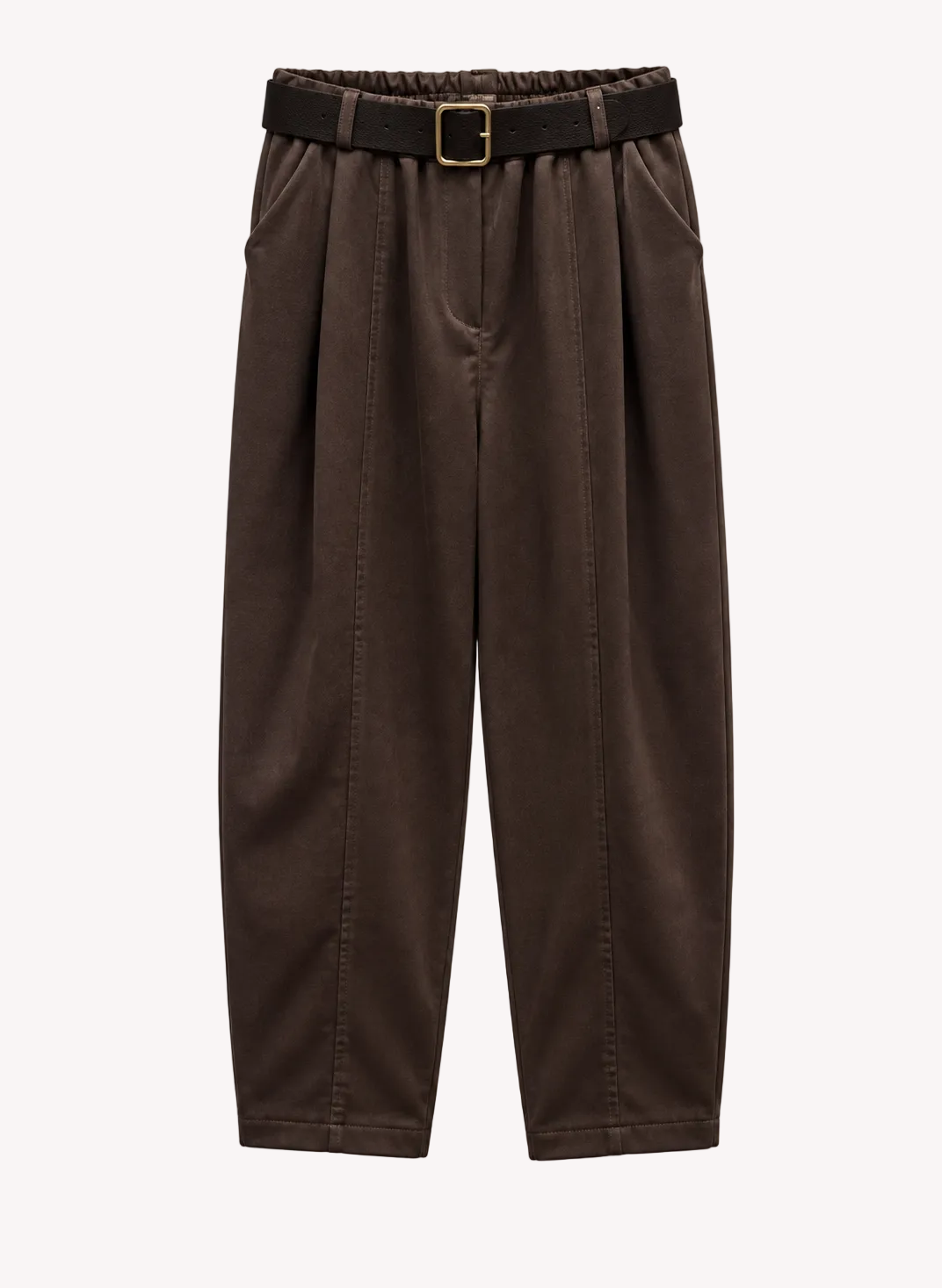 Pantalone Banana-fit in Simil Panno