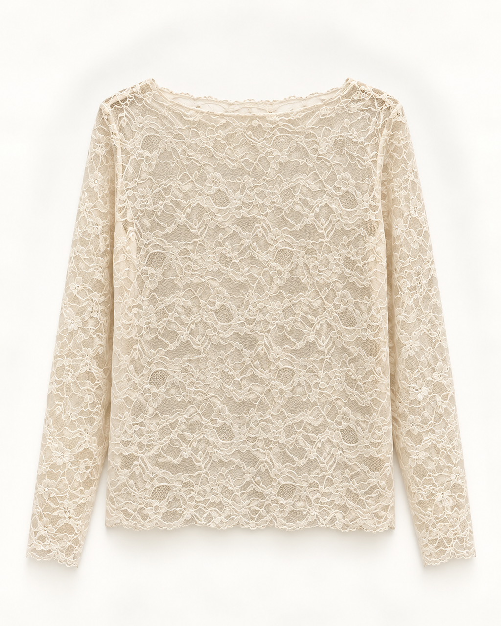 Blusa Donna in Pizzo Floreale