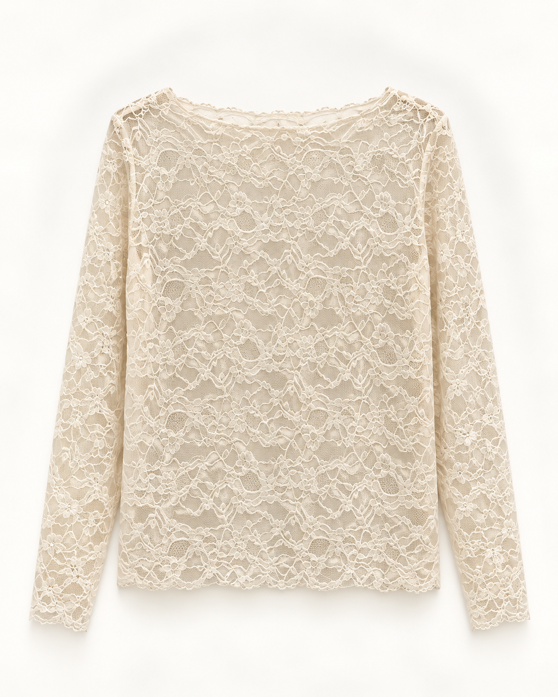 Blusa Donna in Pizzo Floreale