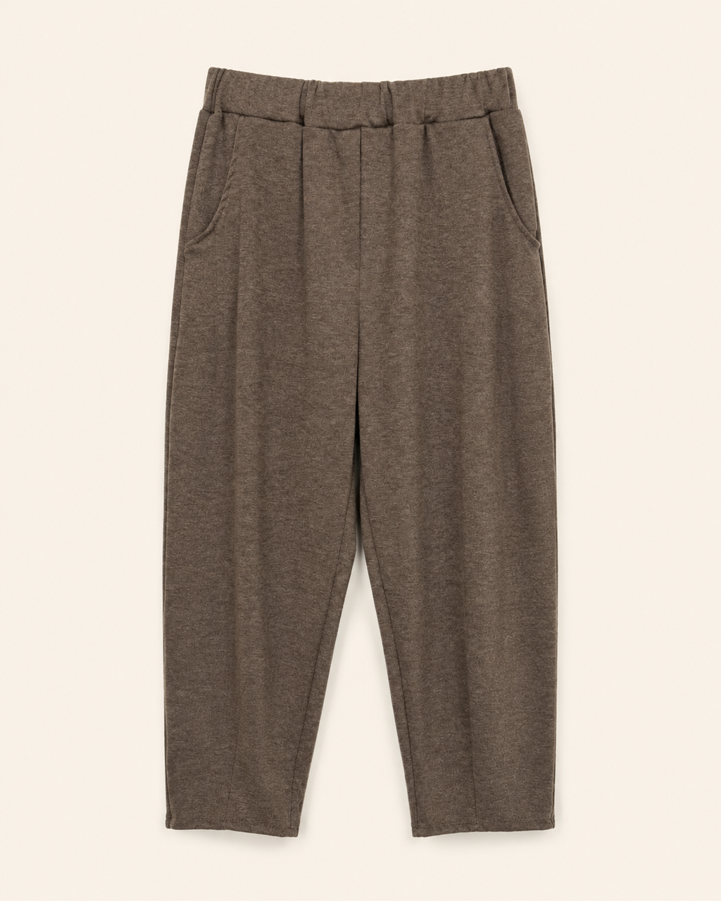 Pantalone morbido a costine