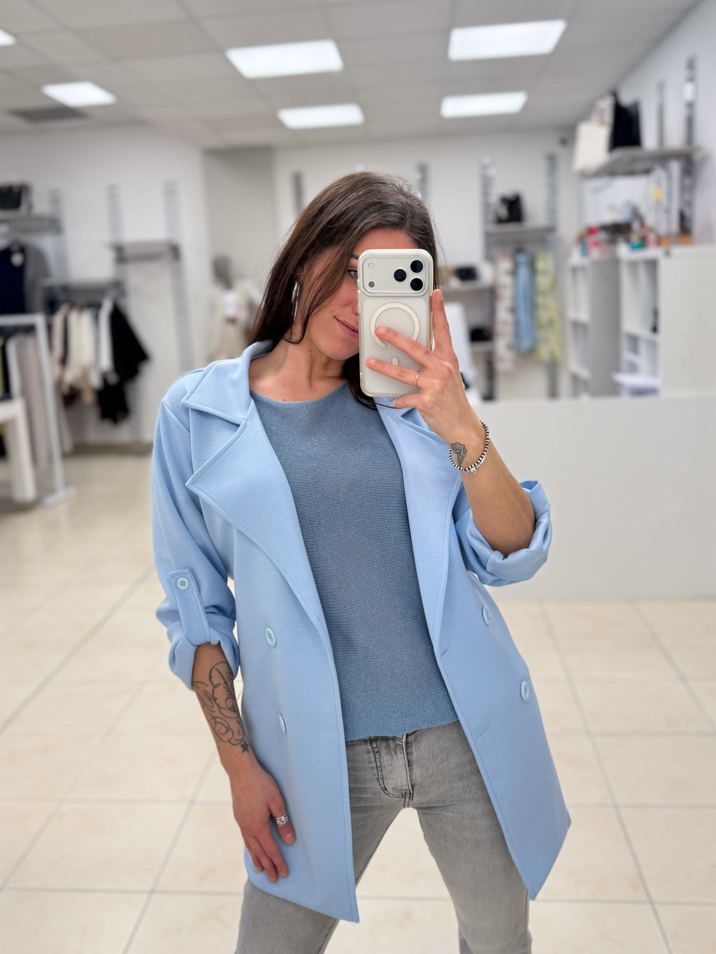 T-shirt in filato