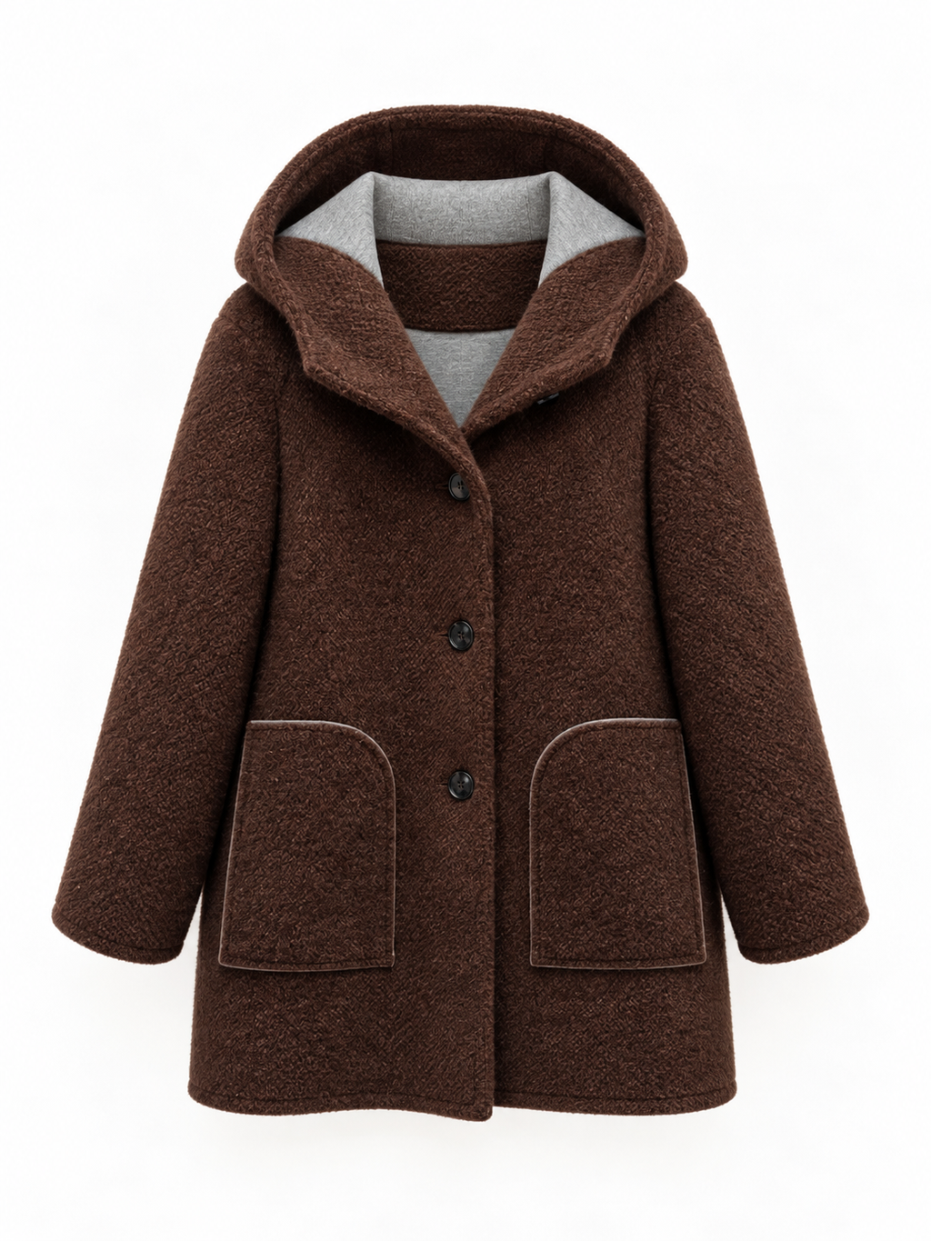 Cappotto Donna con Cappuccio