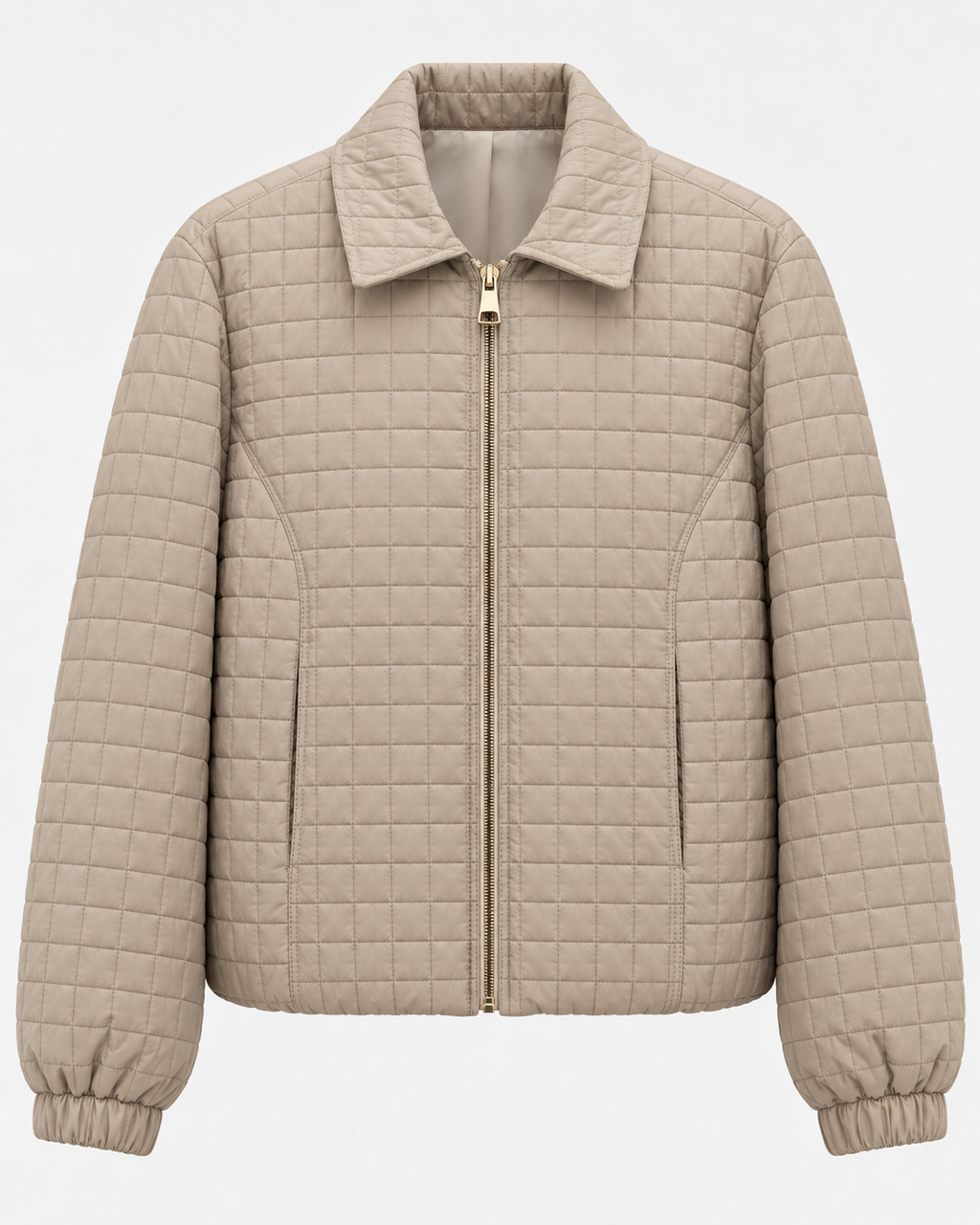Giubbino donna trapuntato con zip