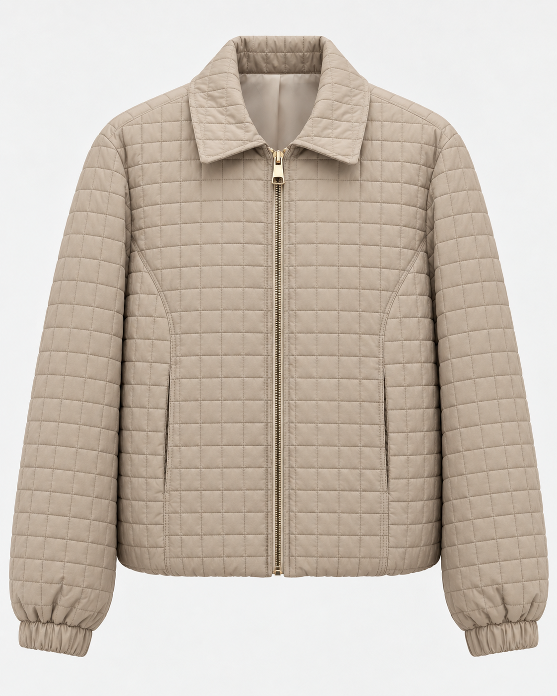 Giubbino donna trapuntato con zip