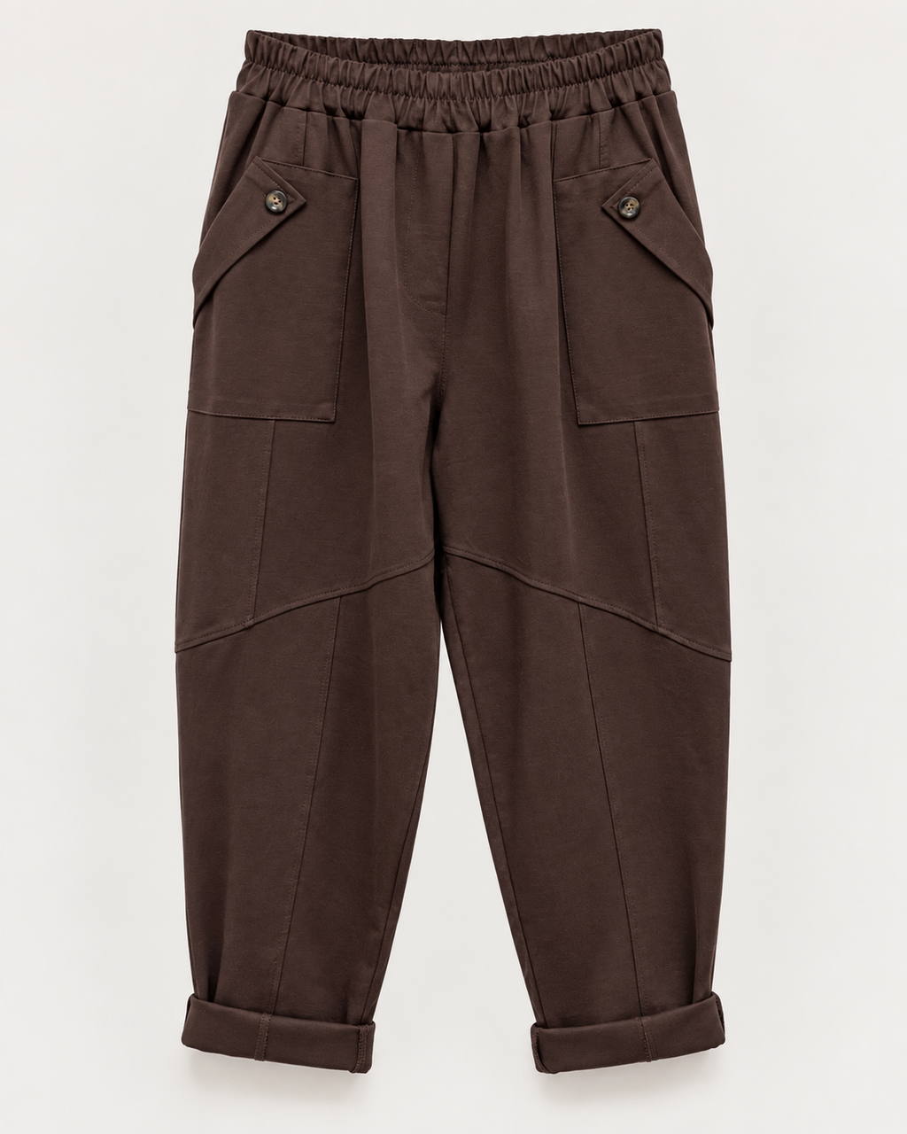 Pantalone donna cargo morbido