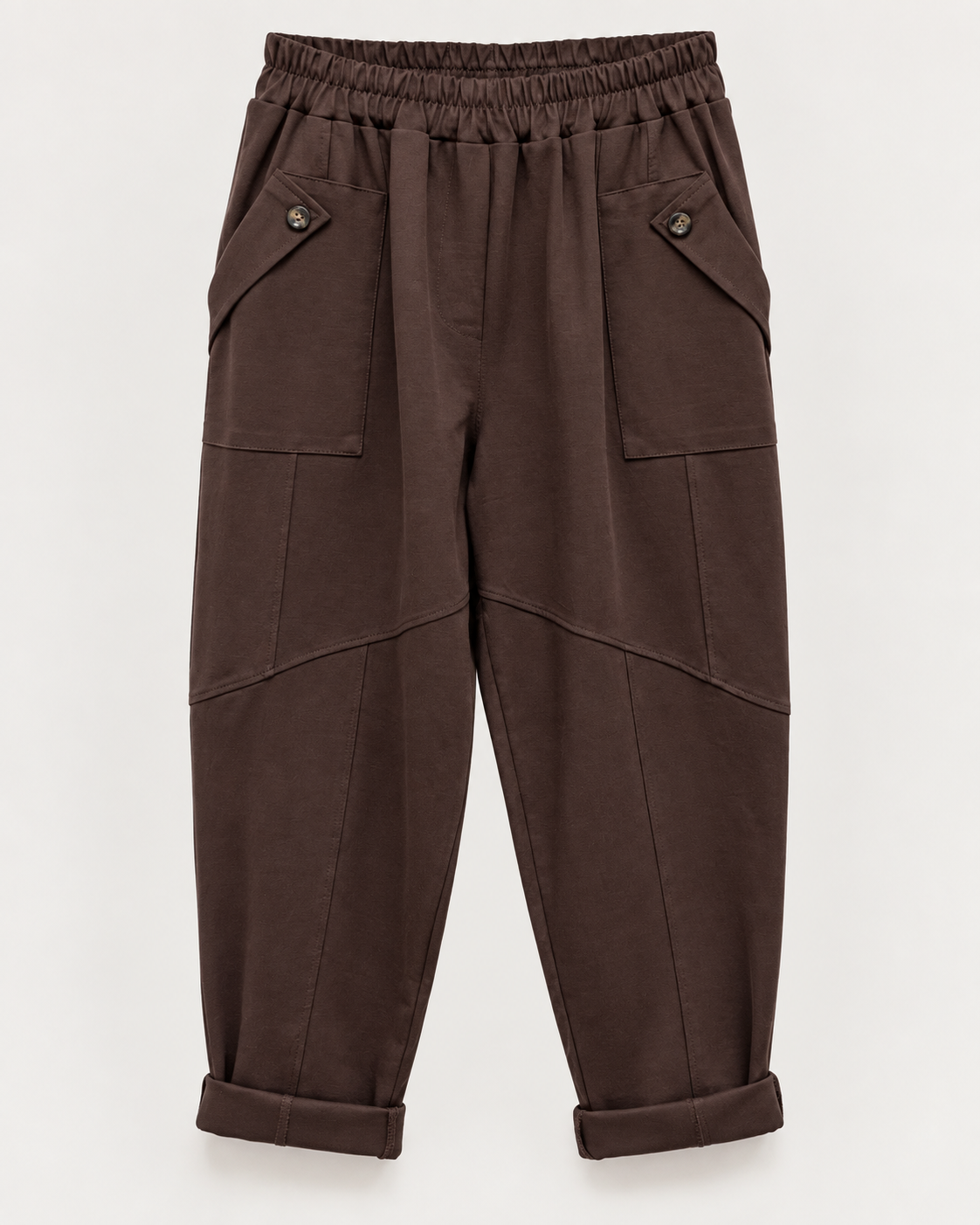Pantalone donna cargo morbido