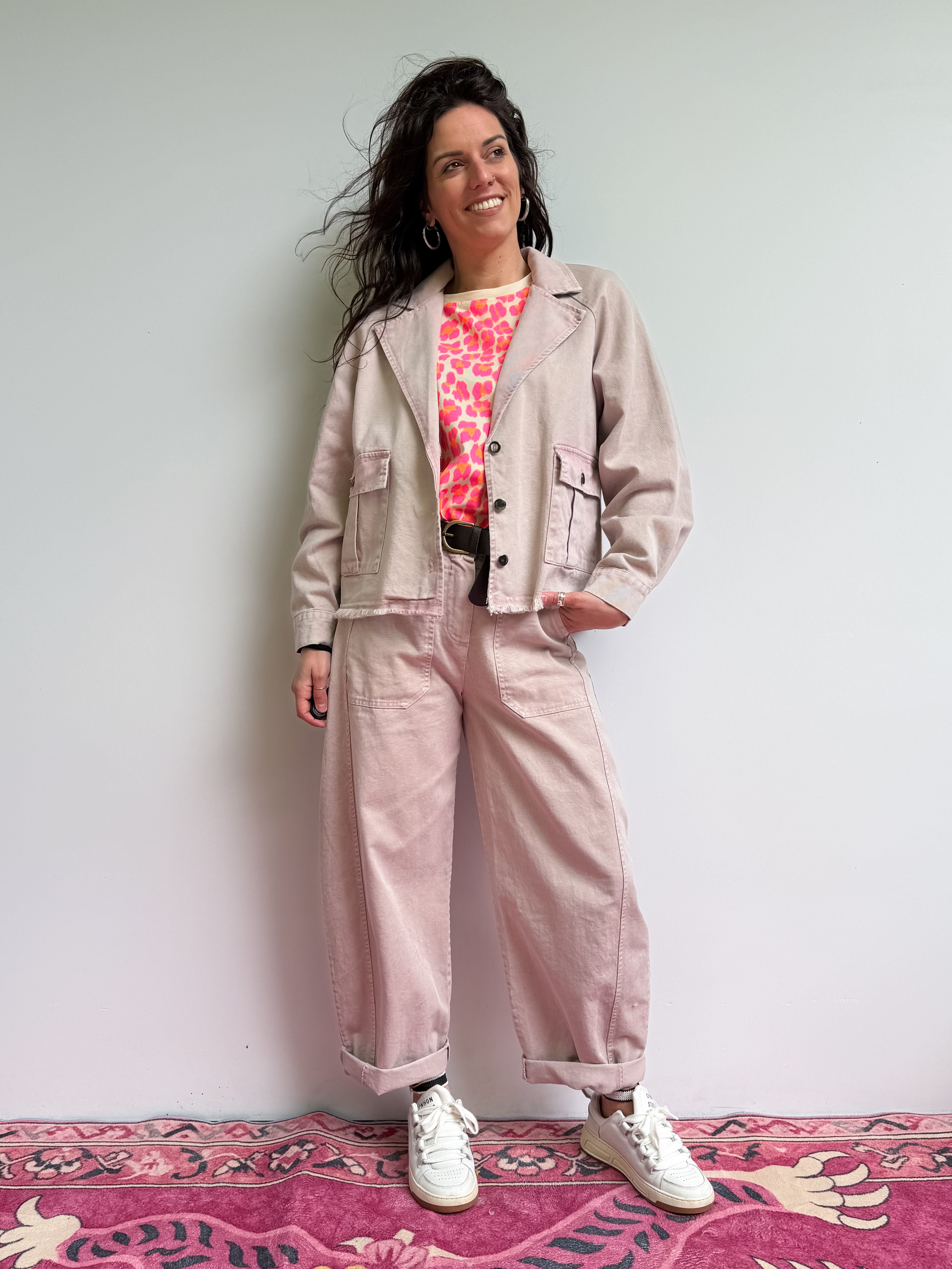 T-shirt maculata fluo