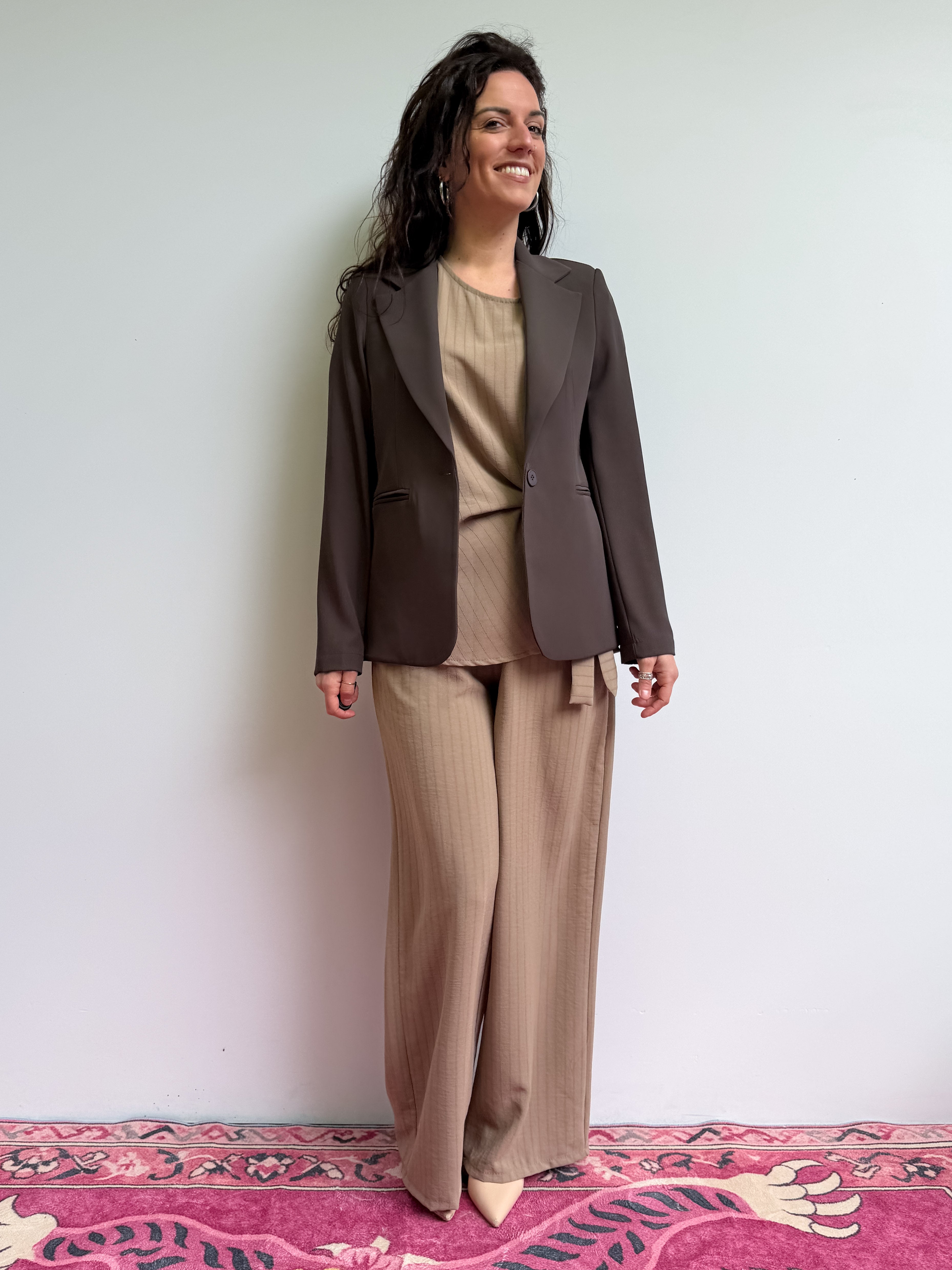 Completo blusa e pantapalazzo