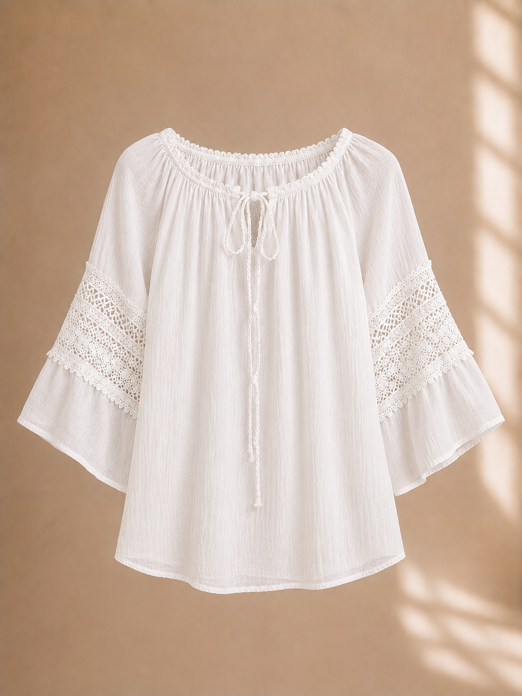 Blusa in cotone leggero