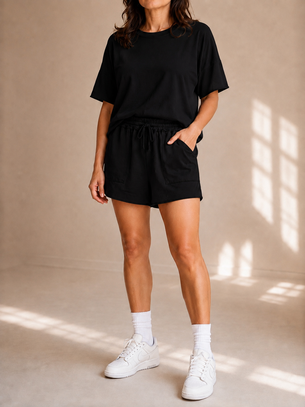 Pantaloncino sportivo in cotone