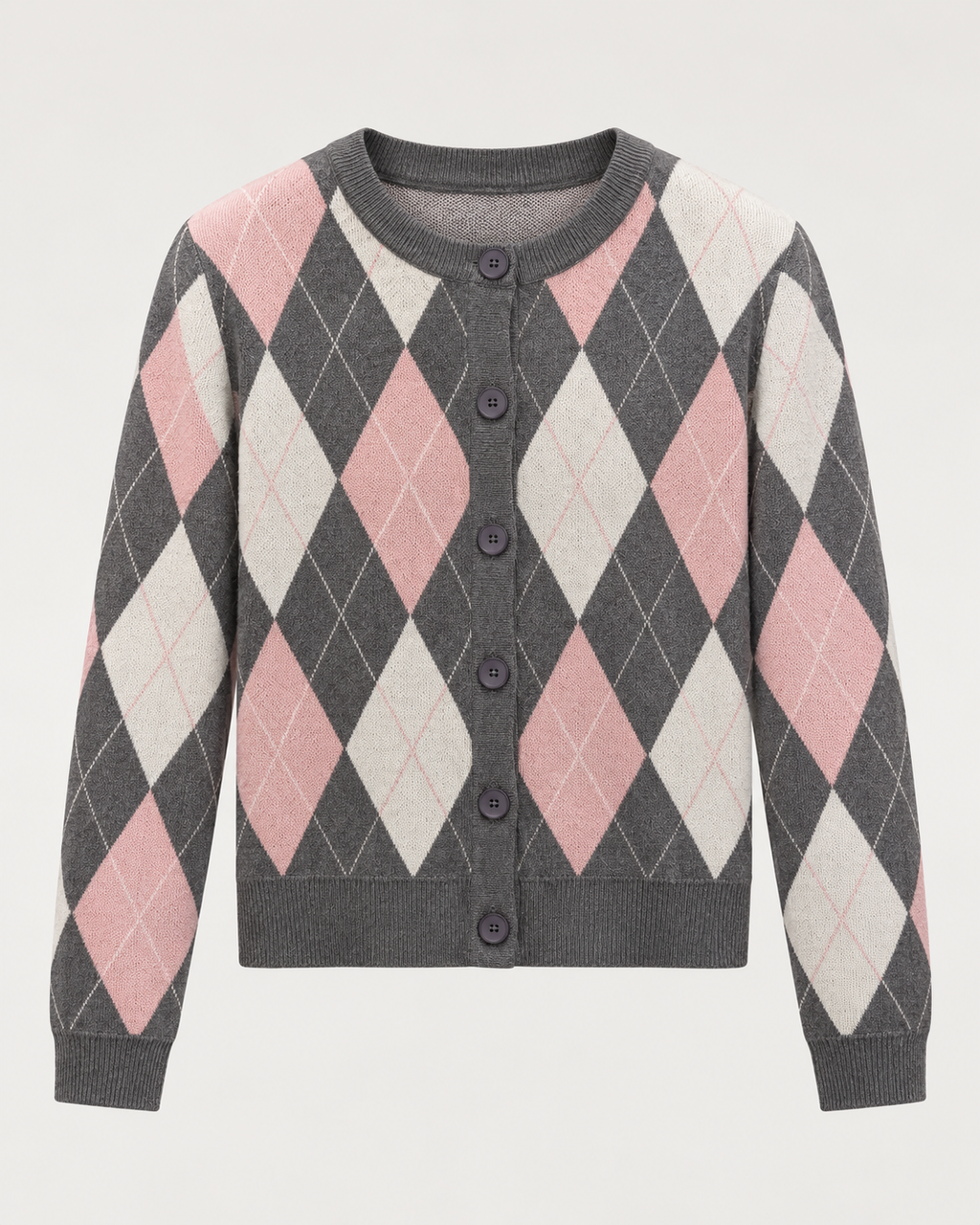 Cardigan donna fantasia rombi