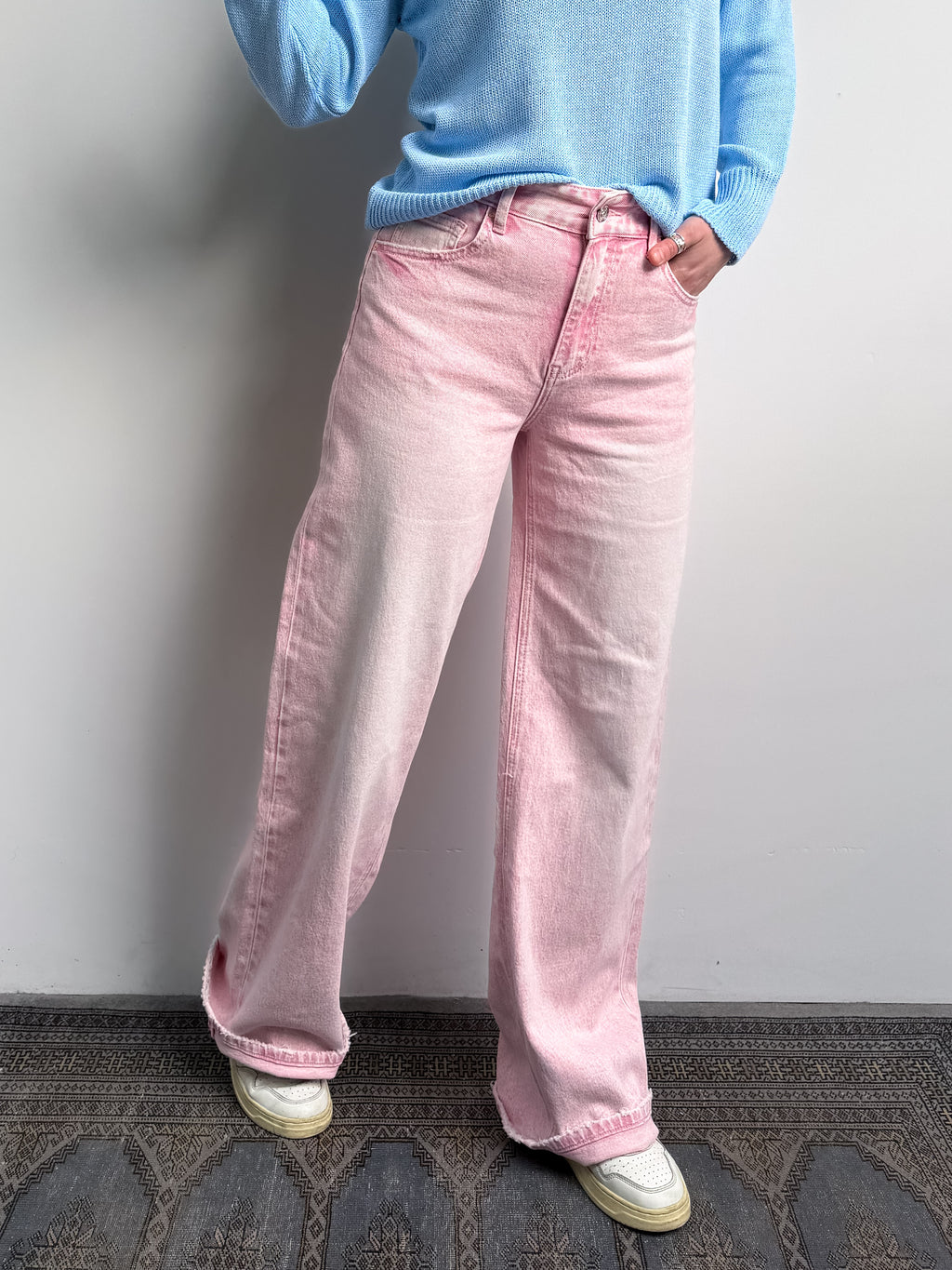 Jeans rosa