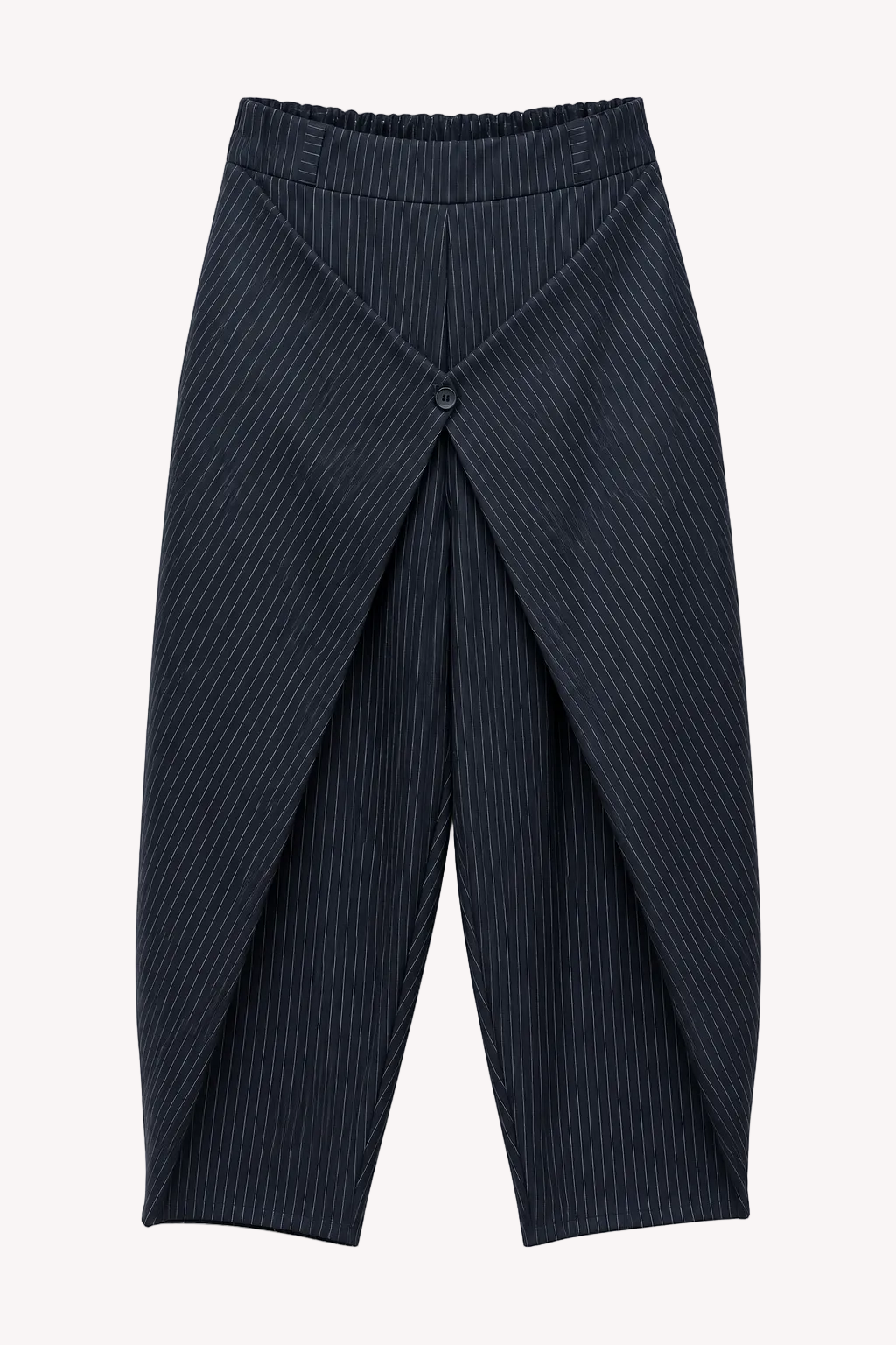 Pantalone Gessato Incrociato
