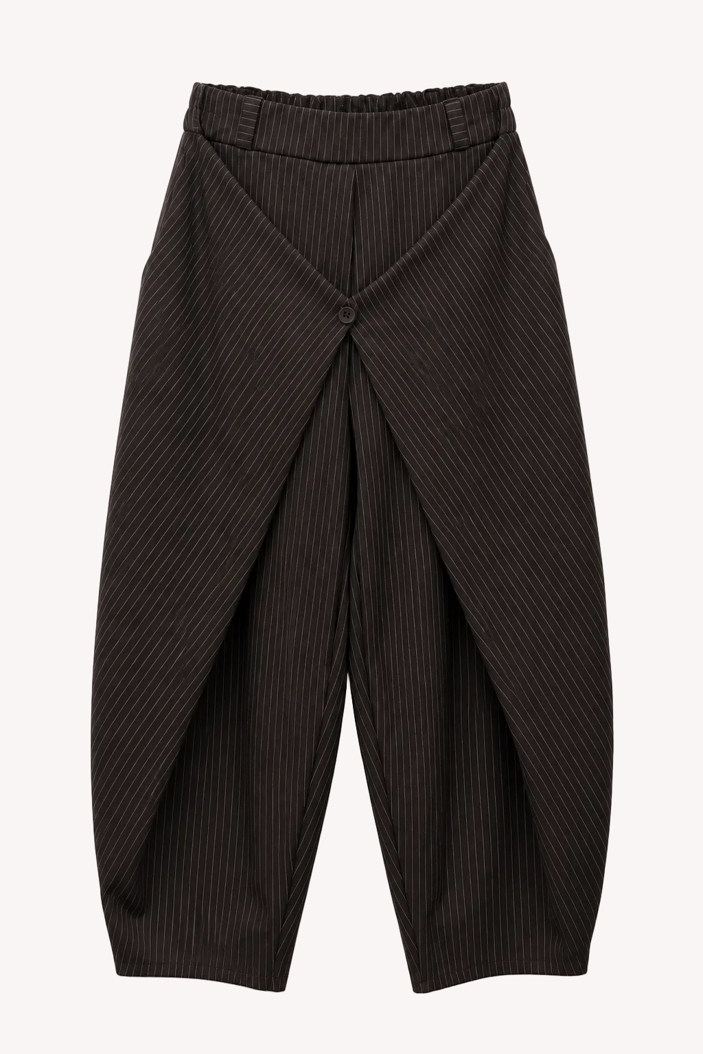 Pantalone Gessato Incrociato