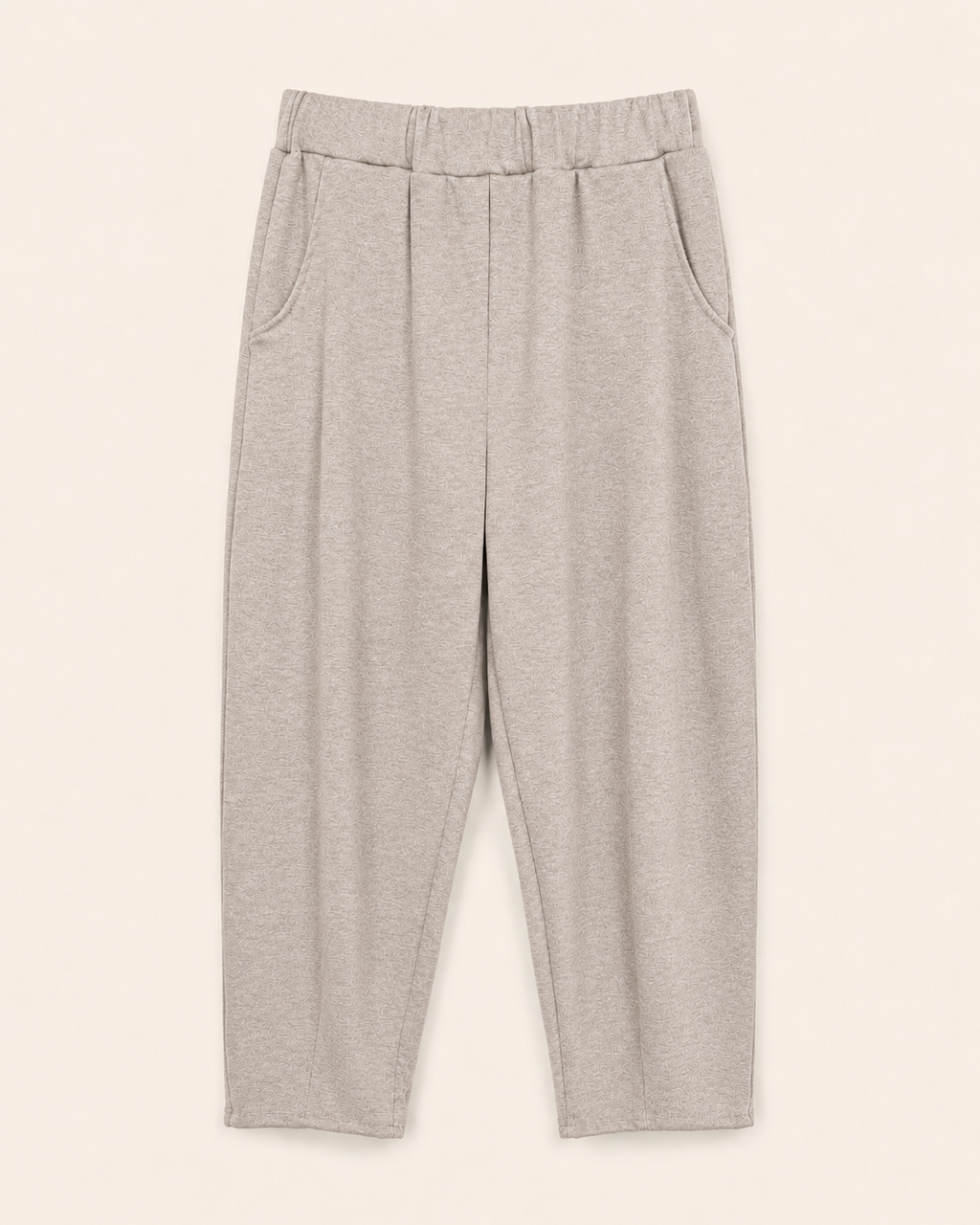 Pantalone morbido a costine