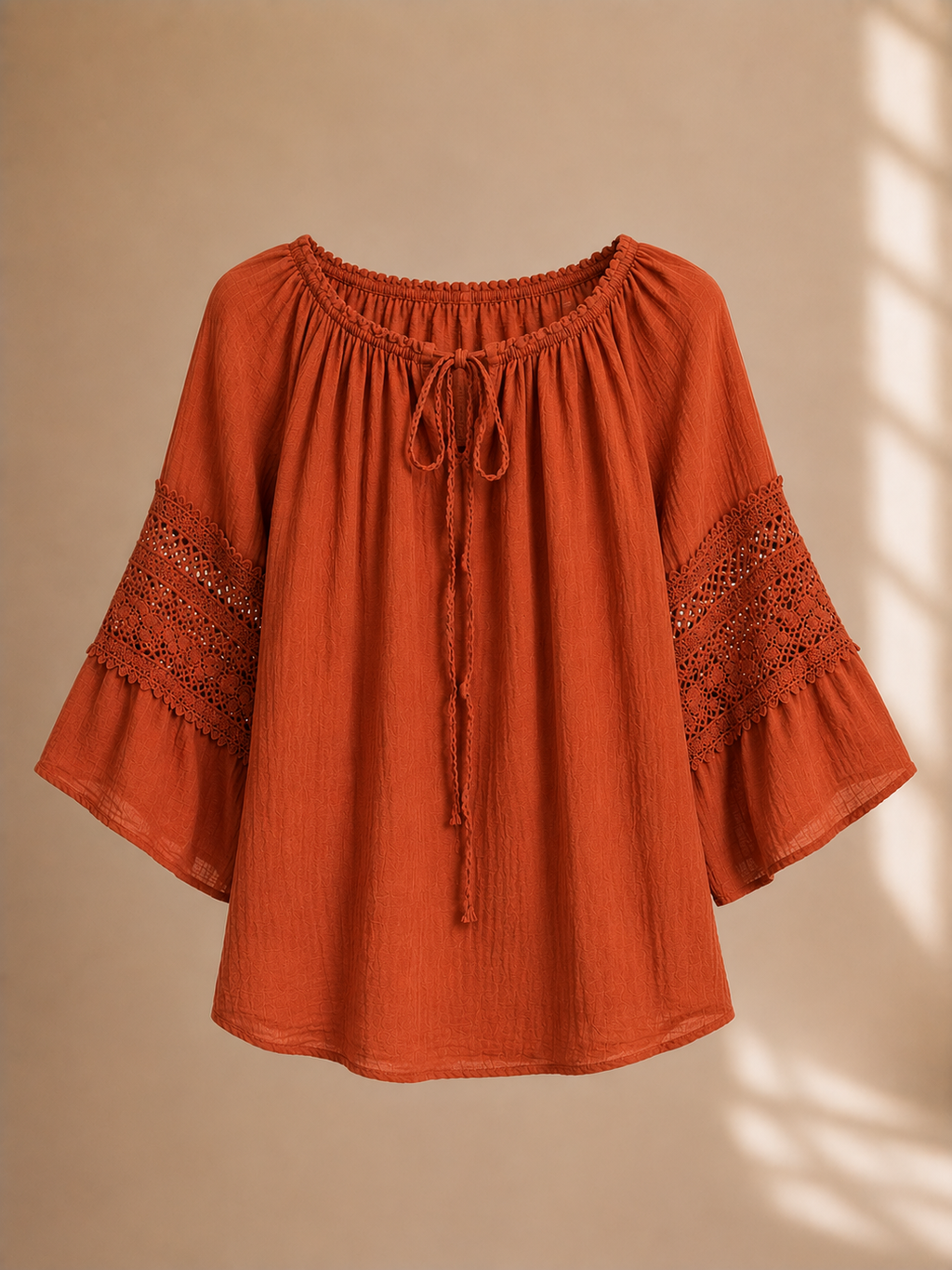 Blusa in cotone leggero