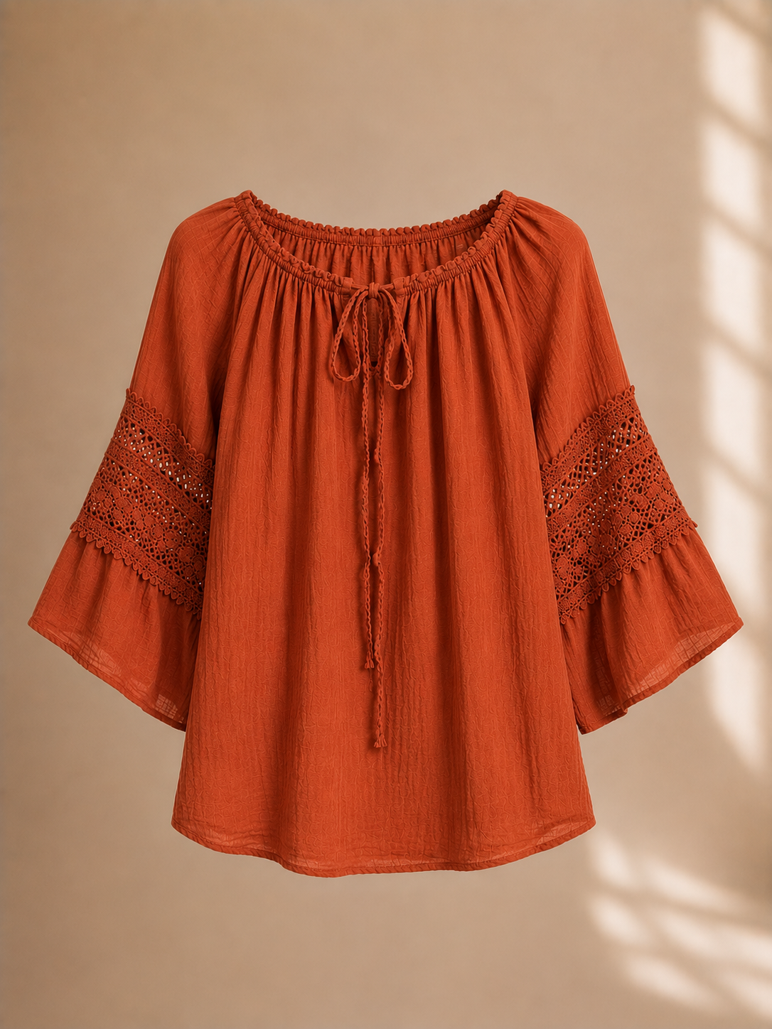 Blusa in cotone leggero