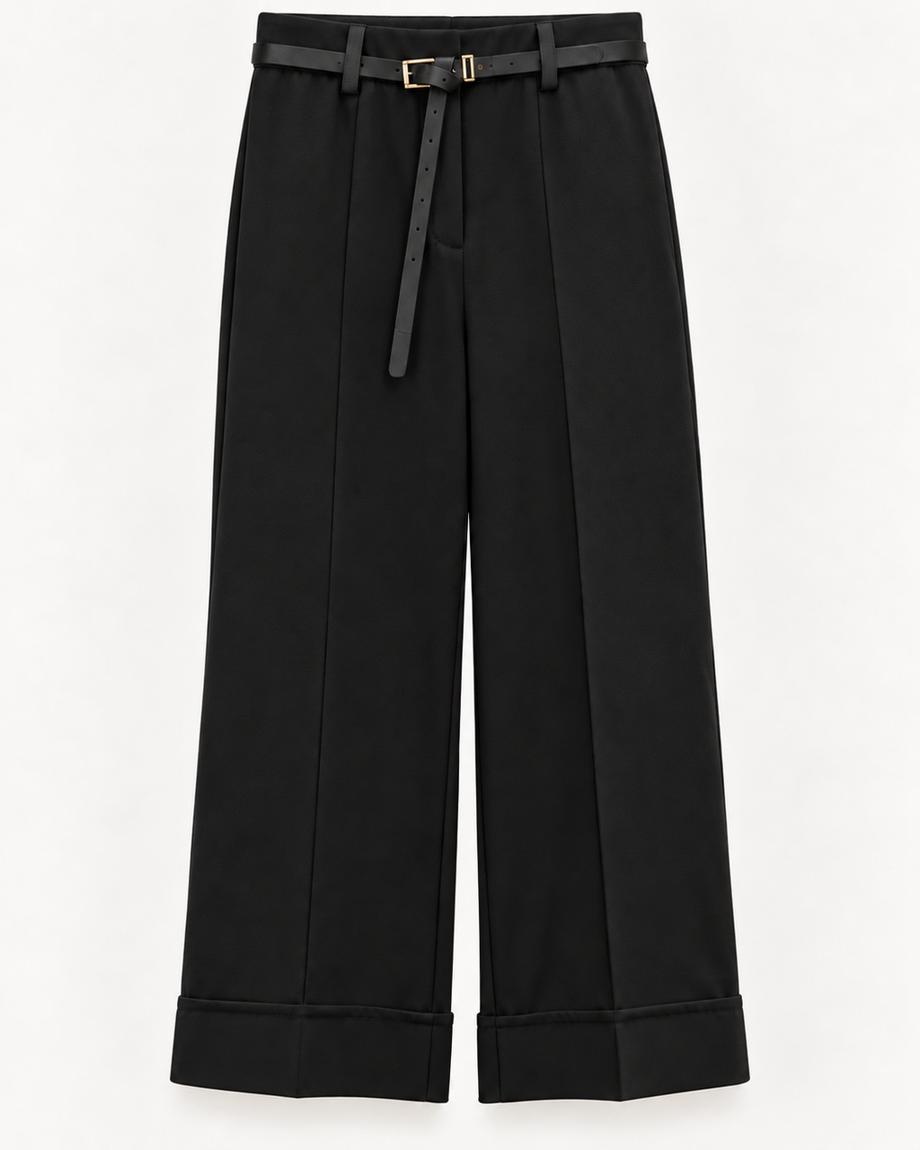Pantalone donna palazzo con cintura