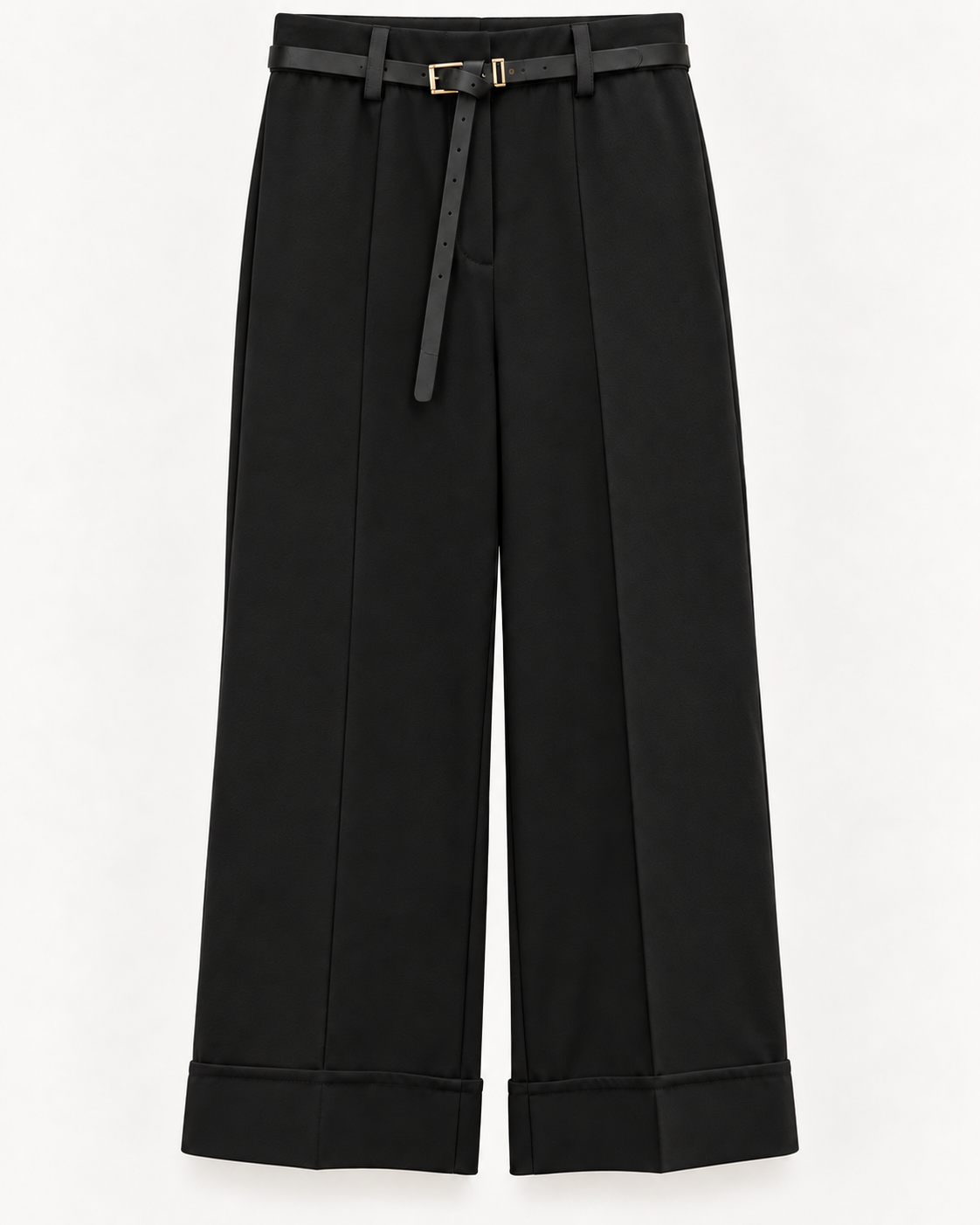 Pantalone donna palazzo con cintura