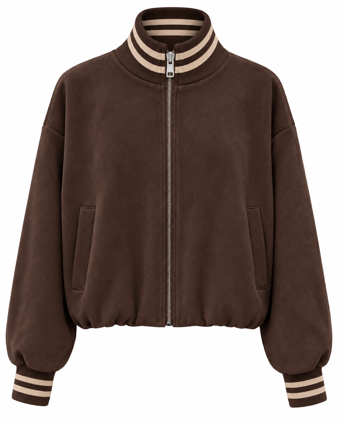 Bomber effetto suede