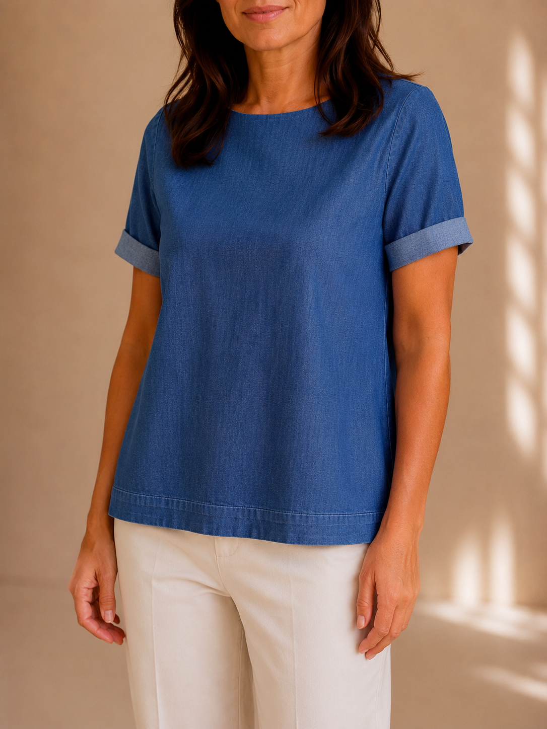 Blusa simil jeans