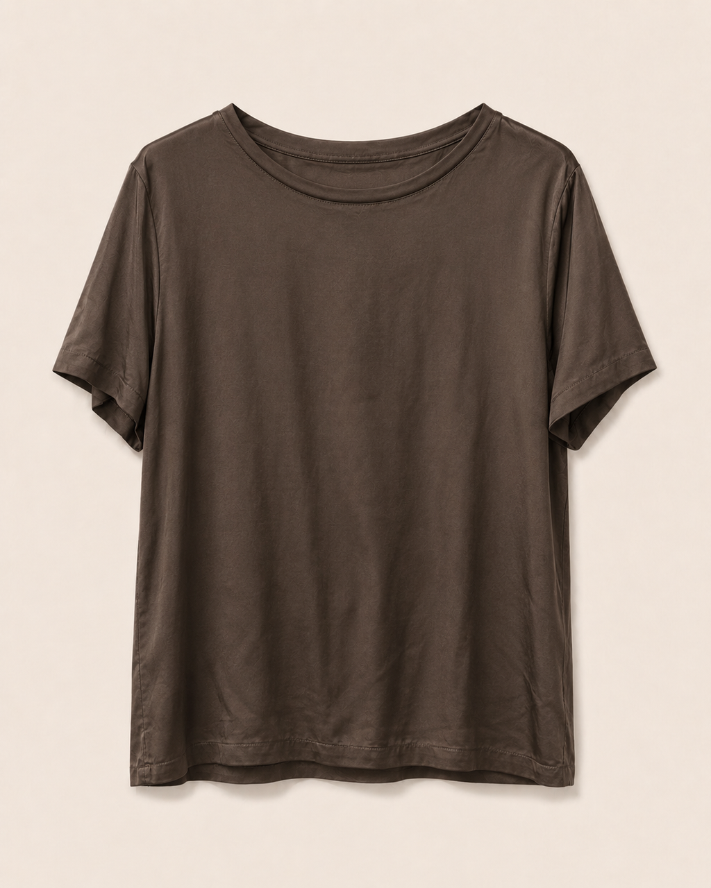 T-shirt in satin elasticizzata