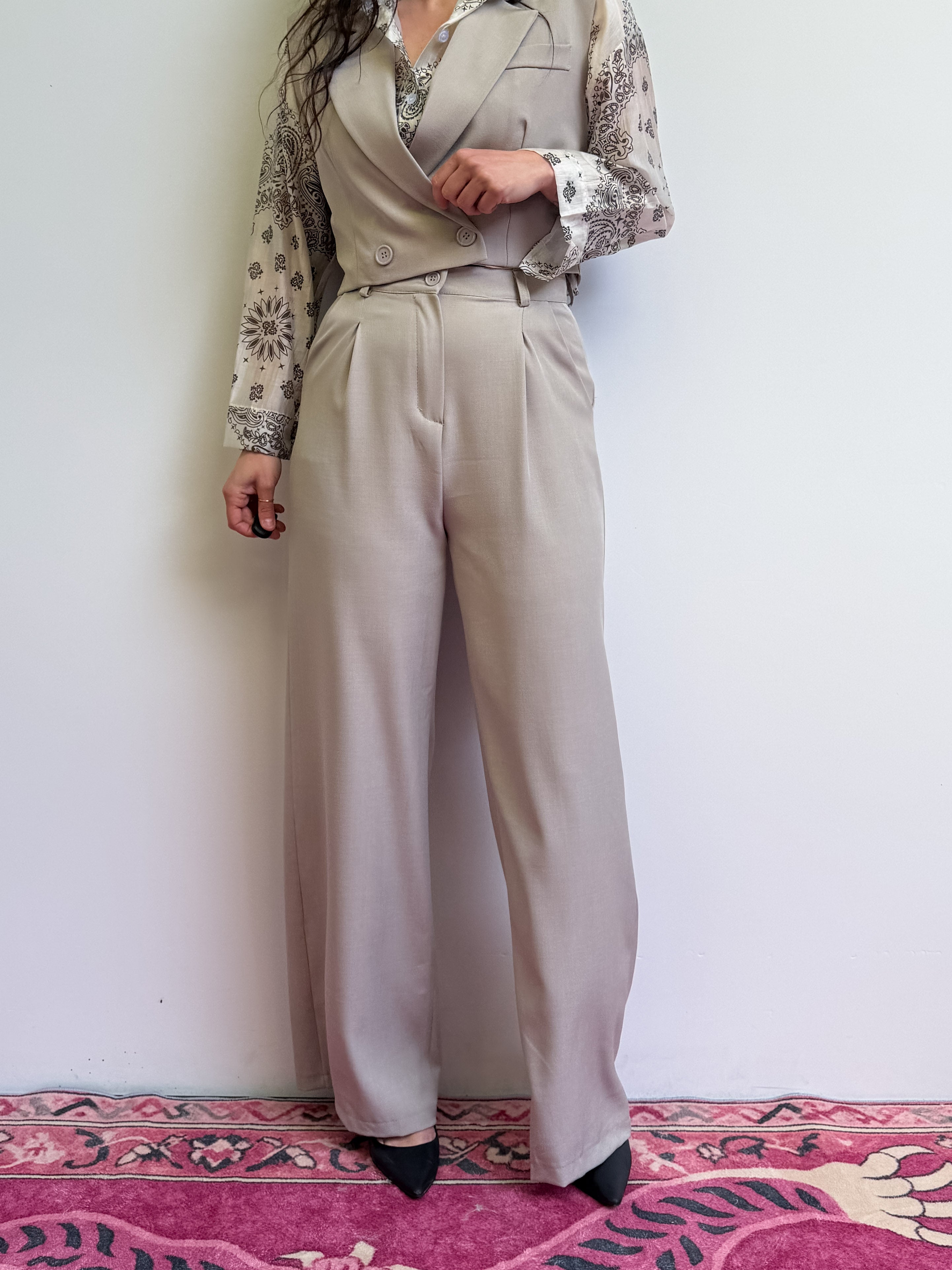 Completo Gilet e Pantapalazzo