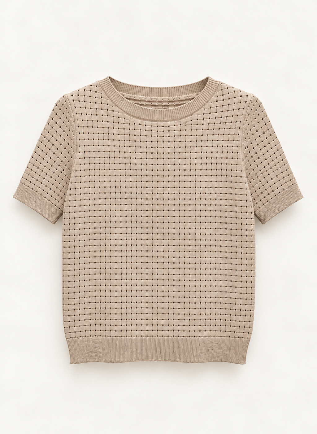 Maglia Donna con Lavorazione Traforata