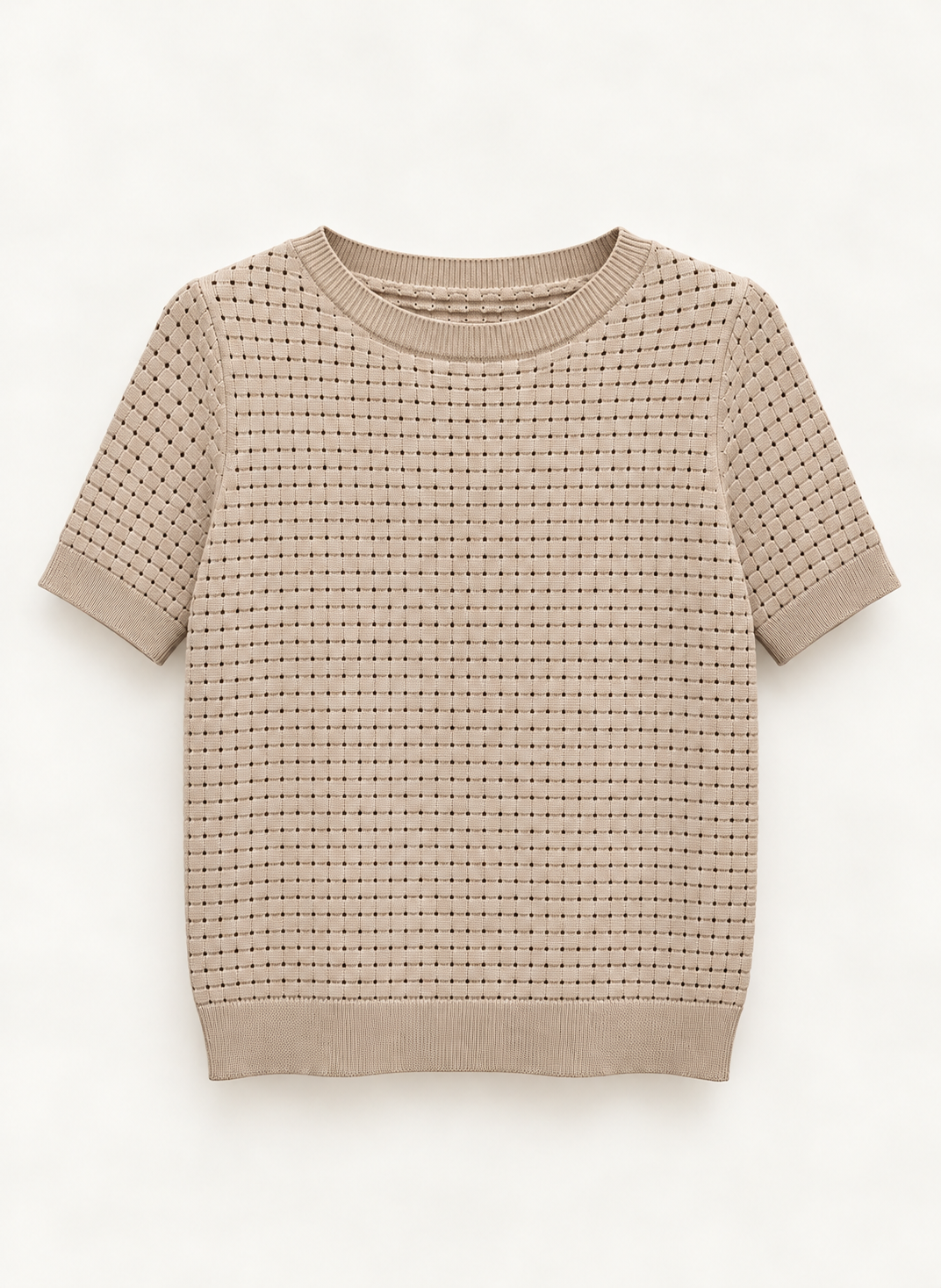 Maglia Donna con Lavorazione Traforata
