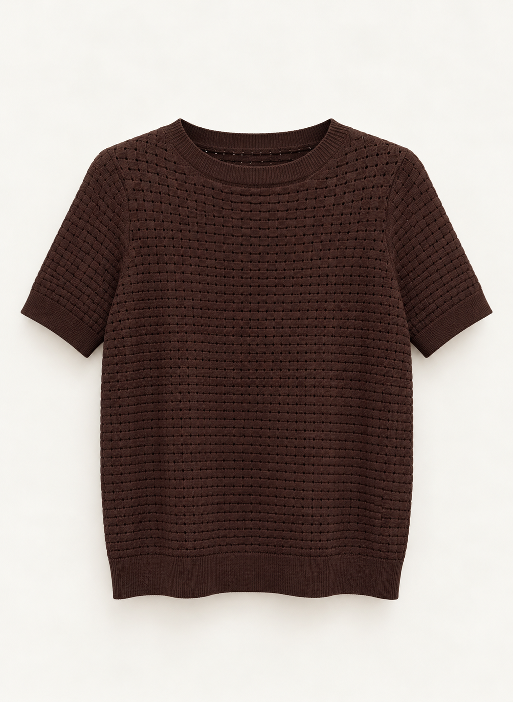 Maglia Donna con Lavorazione Traforata