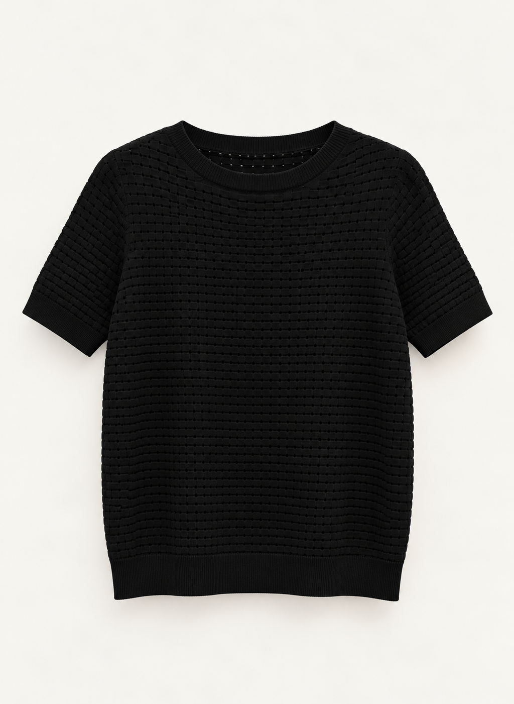 Maglia Donna con Lavorazione Traforata