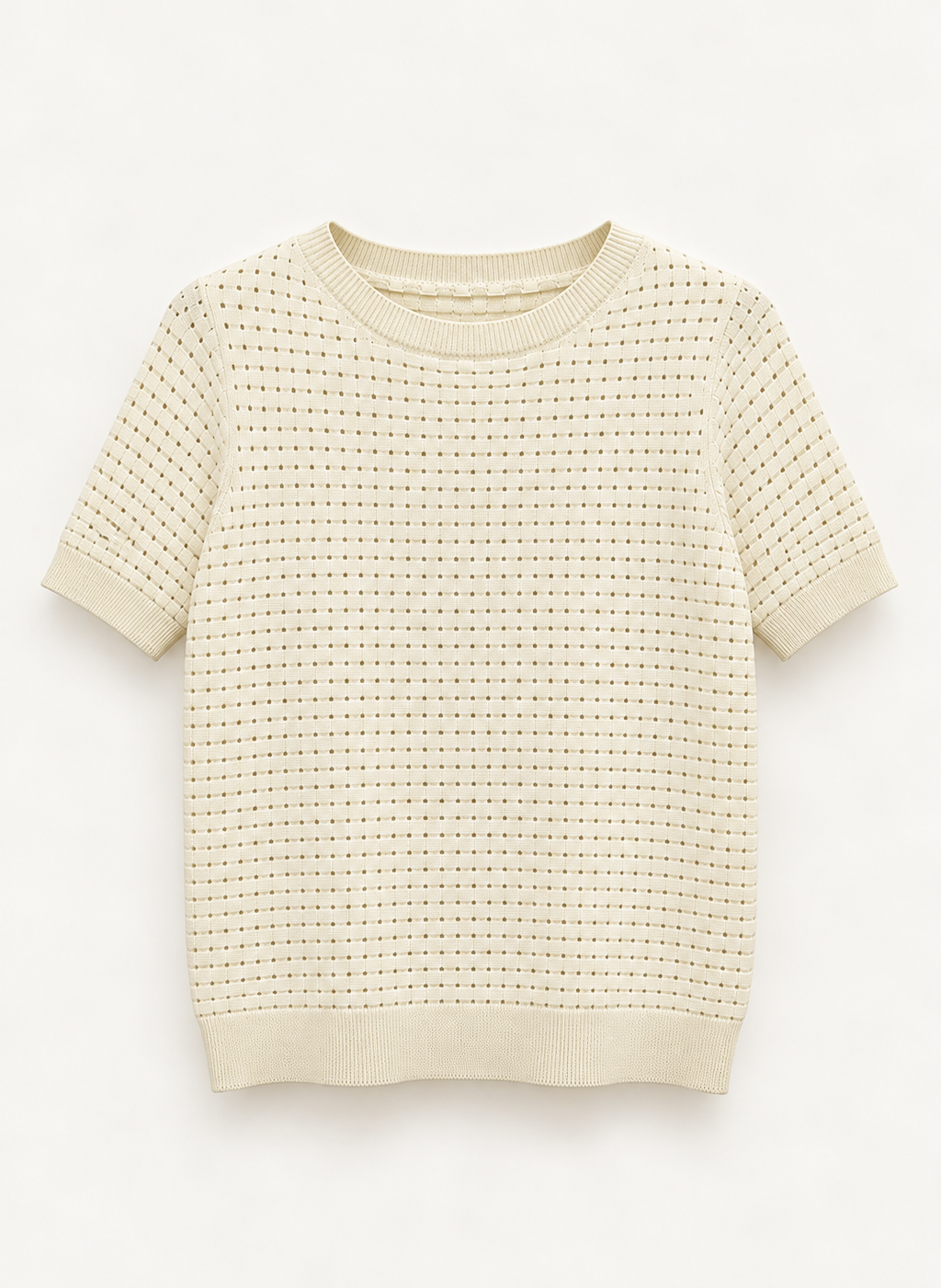 Maglia Donna con Lavorazione Traforata