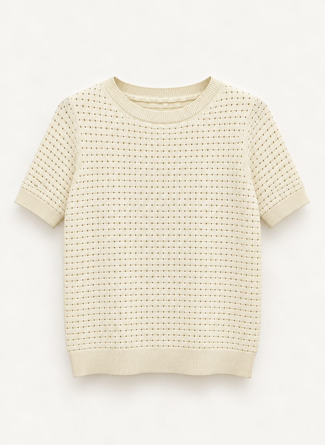 Maglia Donna con Lavorazione Traforata