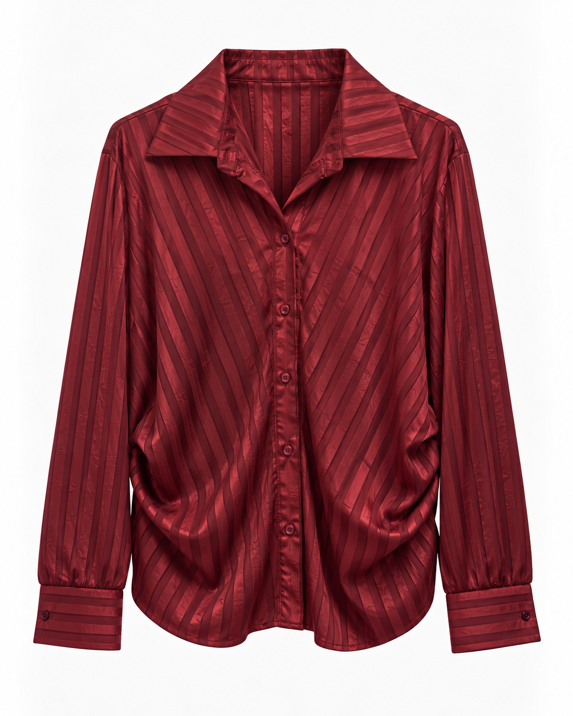 Camicia donna elegante effetto satin