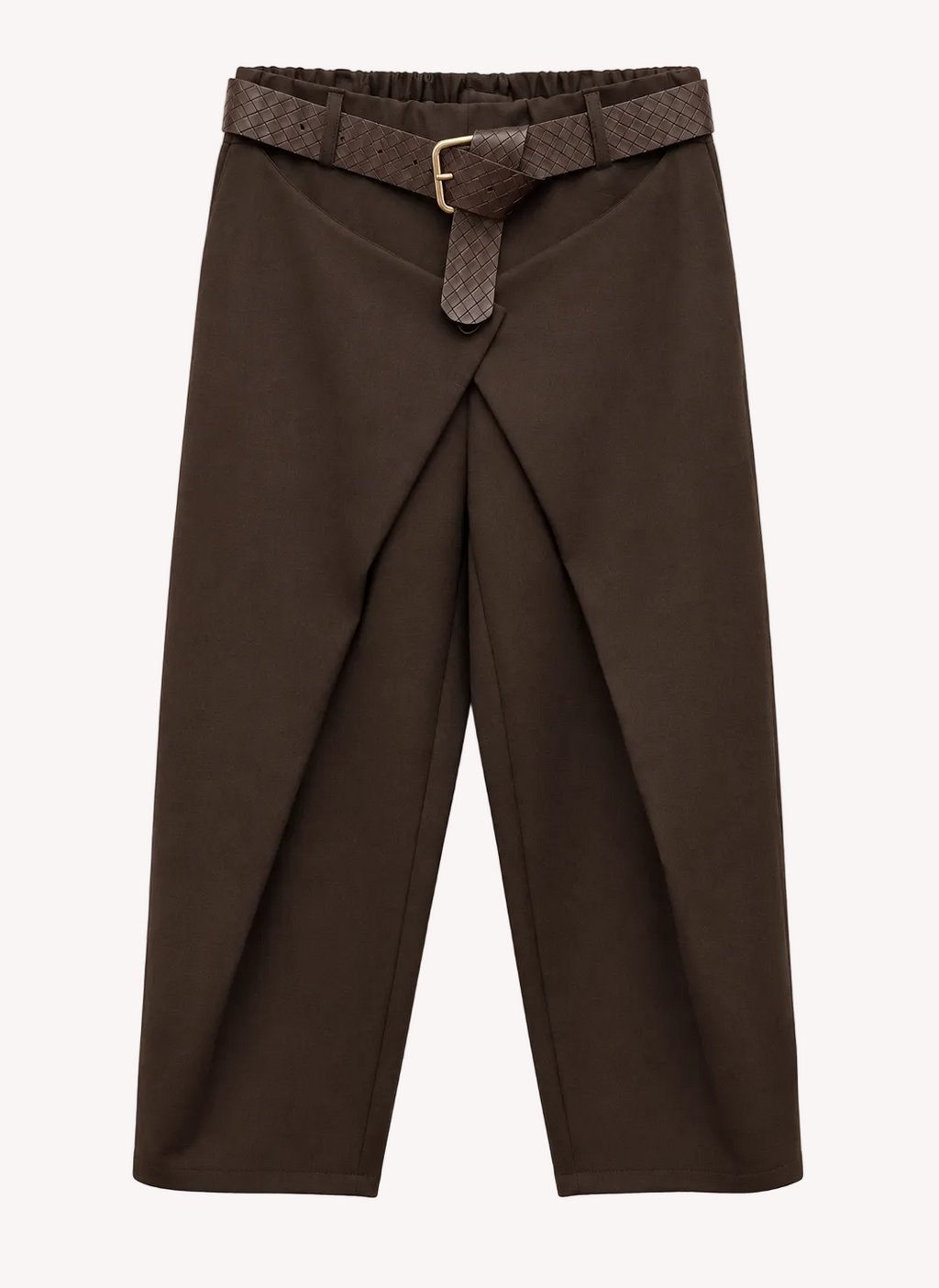 Pantalone con incrocio