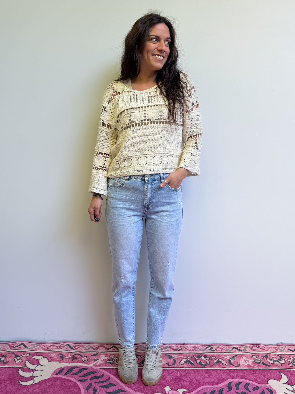 Maglia crochet