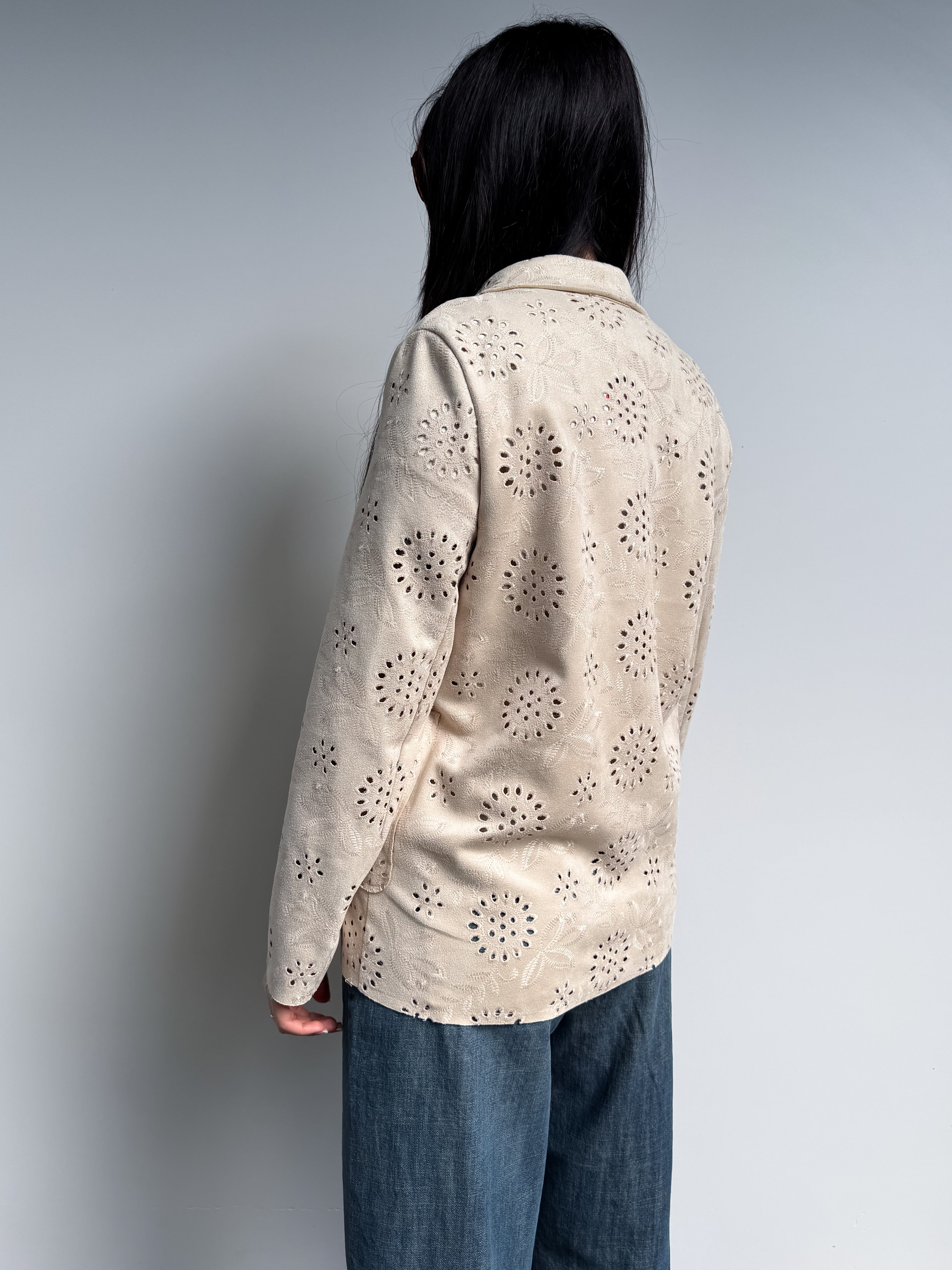 Blazer suede san gallo