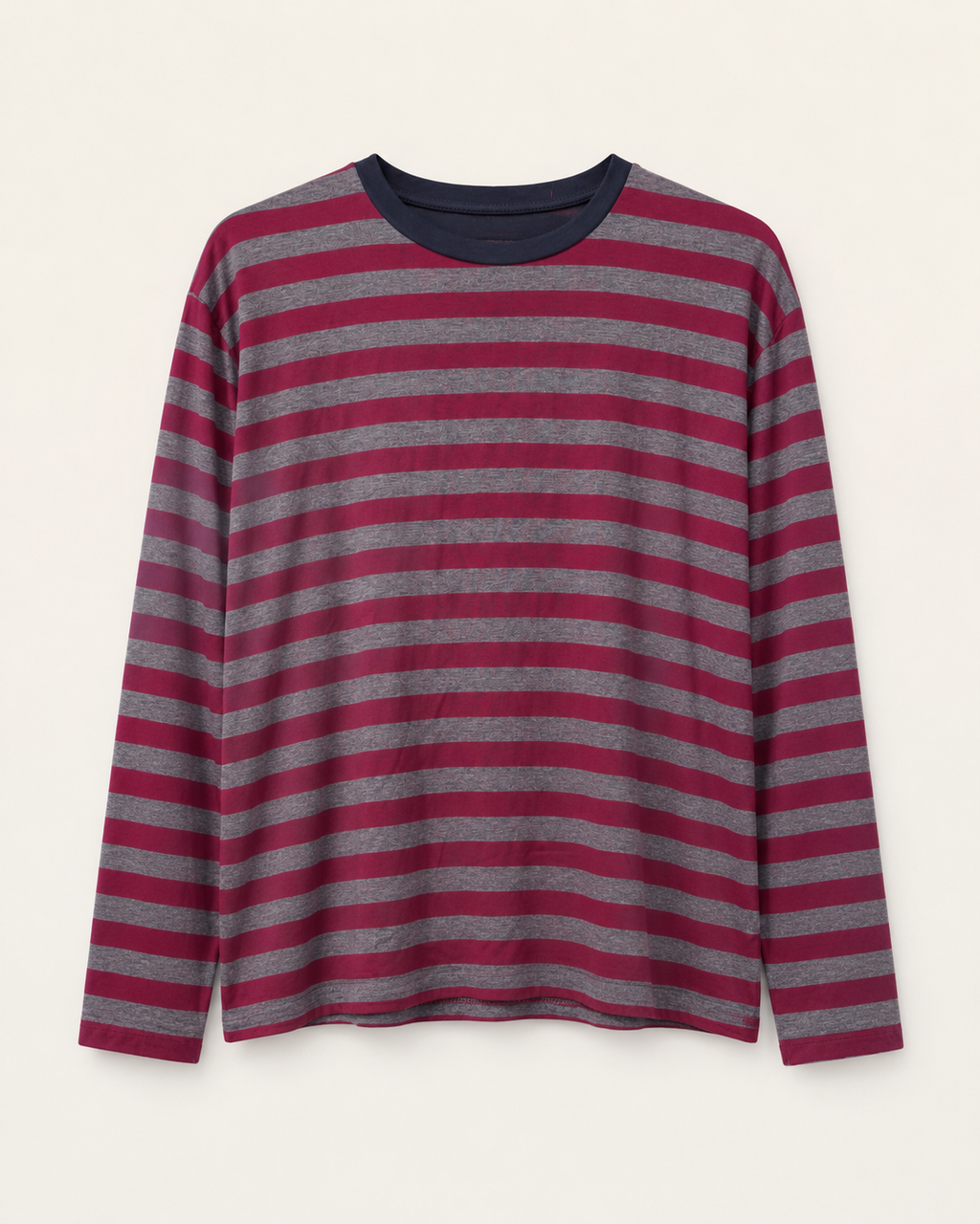 Maglia a righe in viscosa
