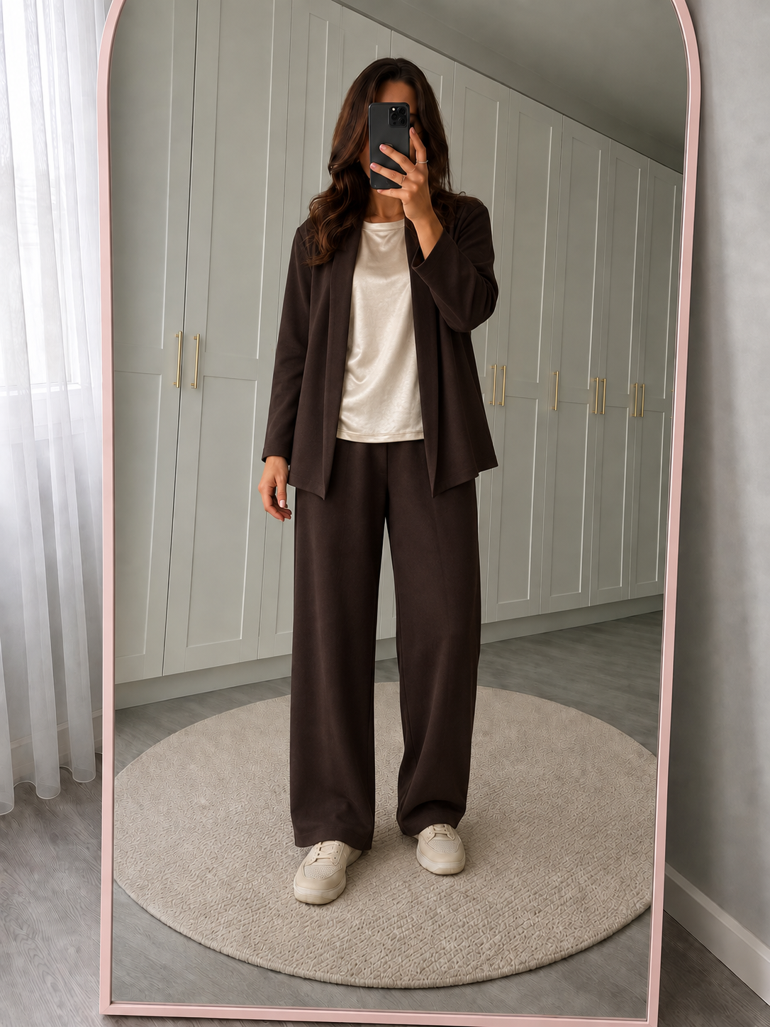 Pantalone a palazzo con elastico