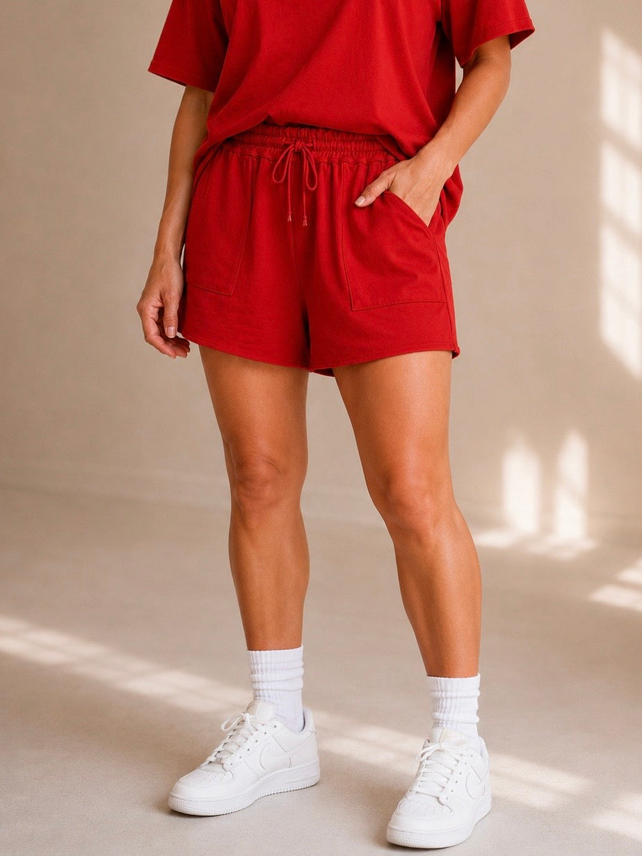 Pantaloncino sportivo in cotone