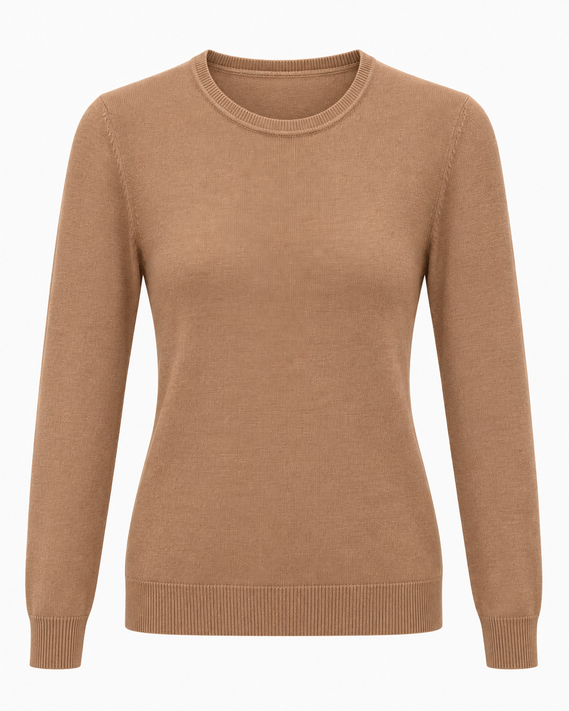 Maglia basic girocollo vestibilità slim