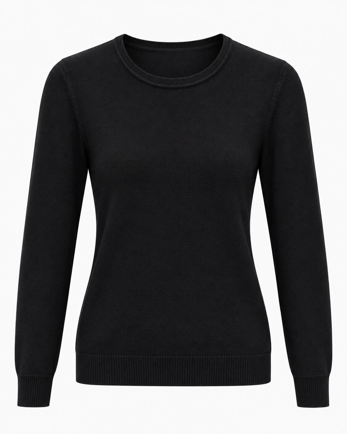 Maglia basic girocollo vestibilità slim