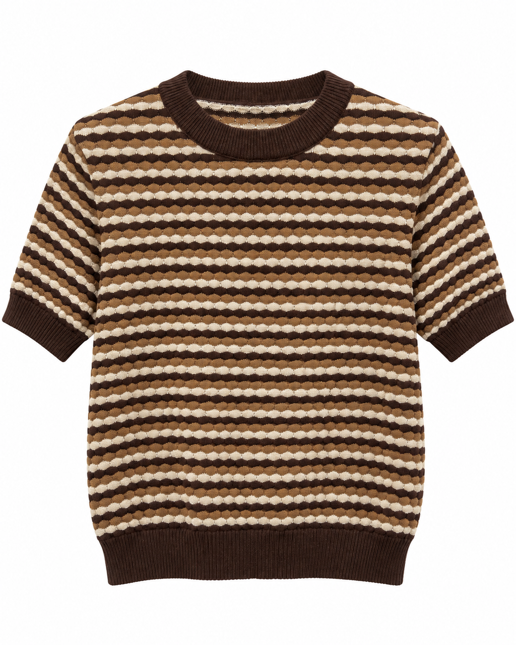 Maglia in filato a righe
