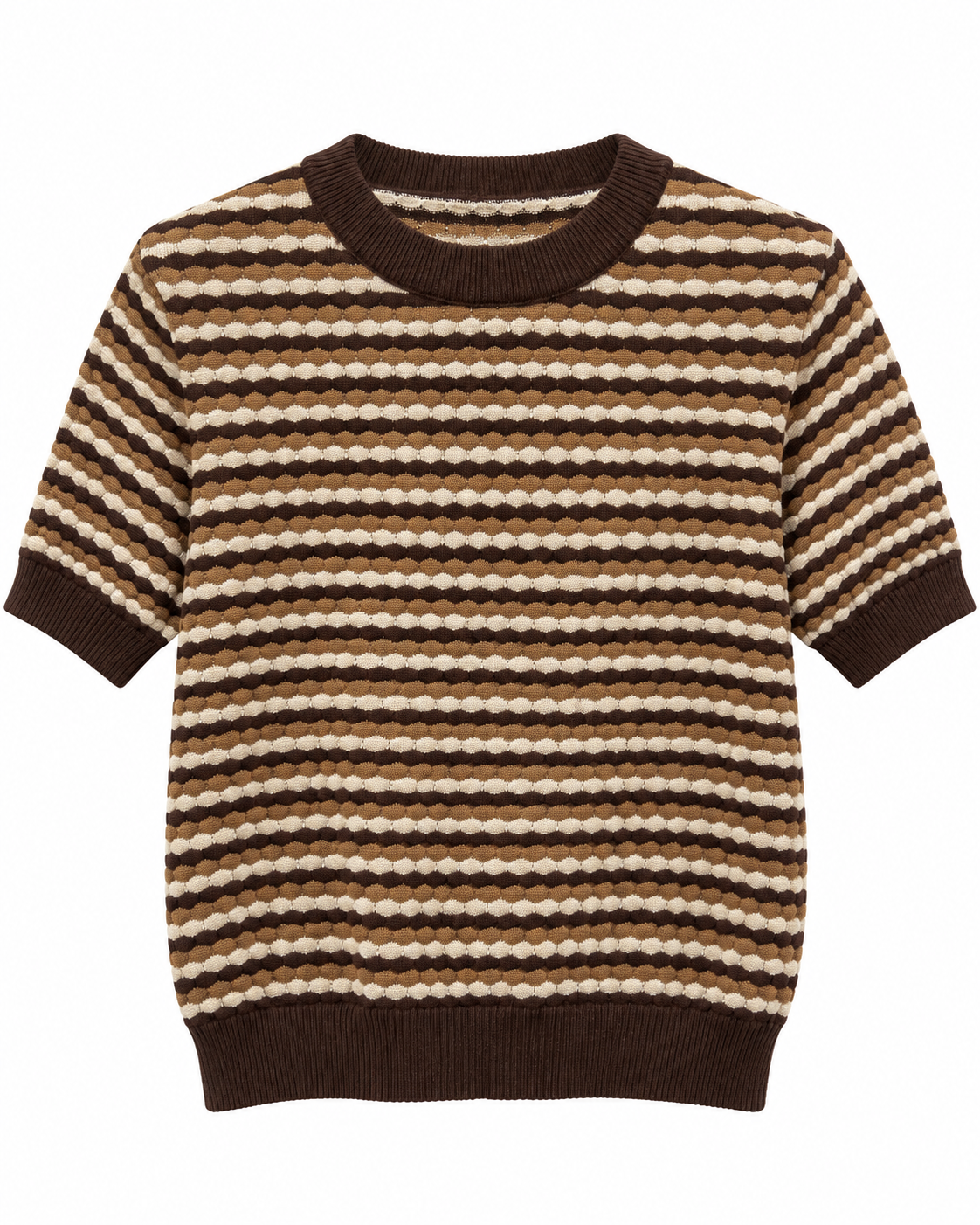 Maglia in filato a righe